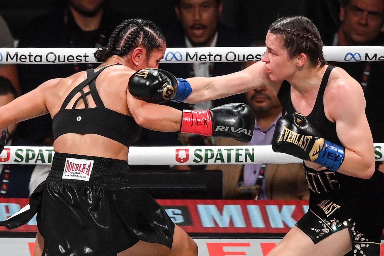 Katie Taylor vs. Amanda Serrano 2 full fight video highlights