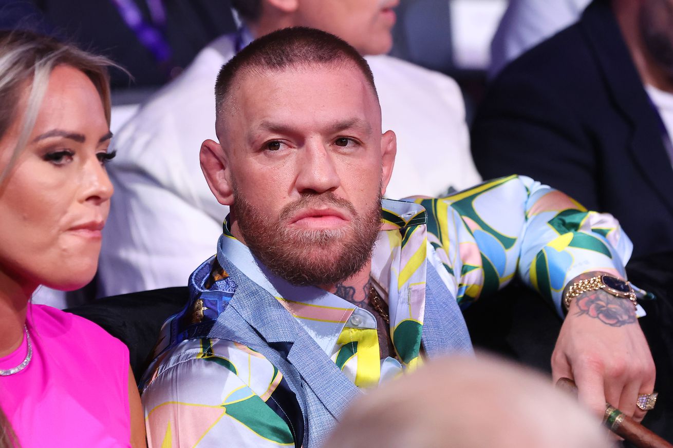 Conor McGregor scoffs at Ilia Topuria’s plans to move up in weight: ‘He has the balls of a kitten’