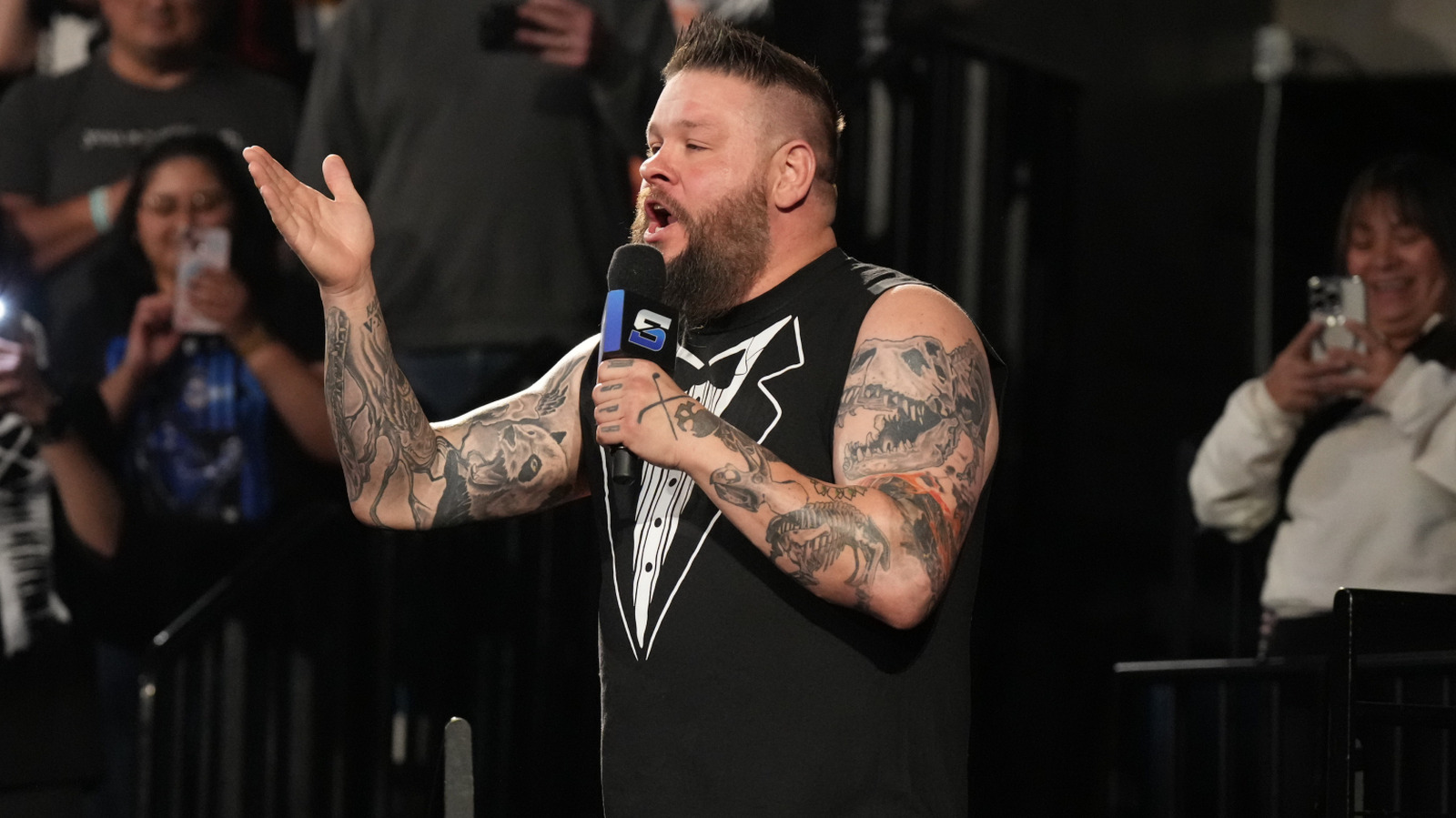 Kevin Owens Shares Pic Of Late WWE Greats Sporting Winged Eagle Title Strap