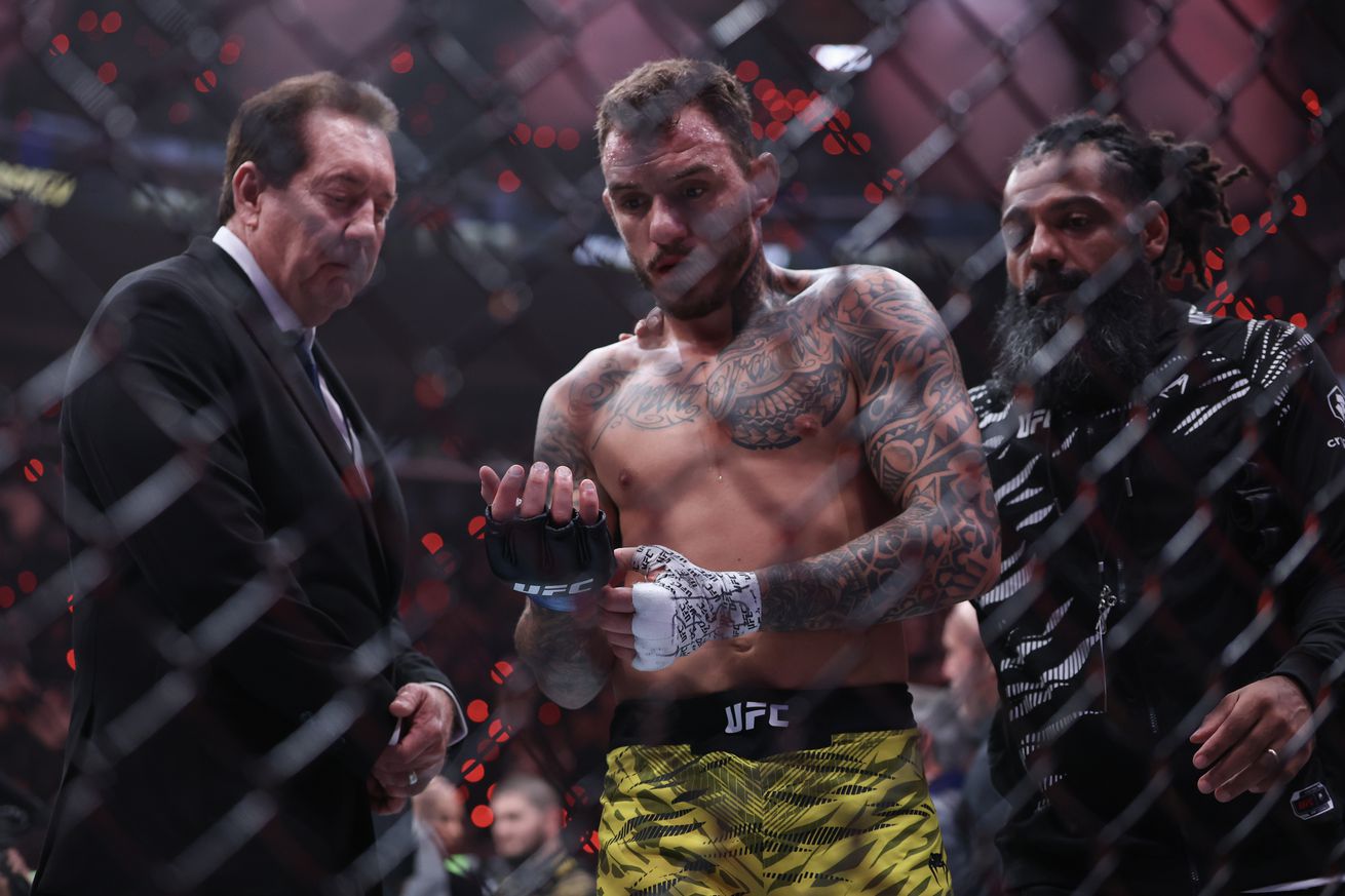 Renato Moicano brokenhearted after UFC 311 loss: ‘Spent my whole life for this moment and I tapped in the first round’