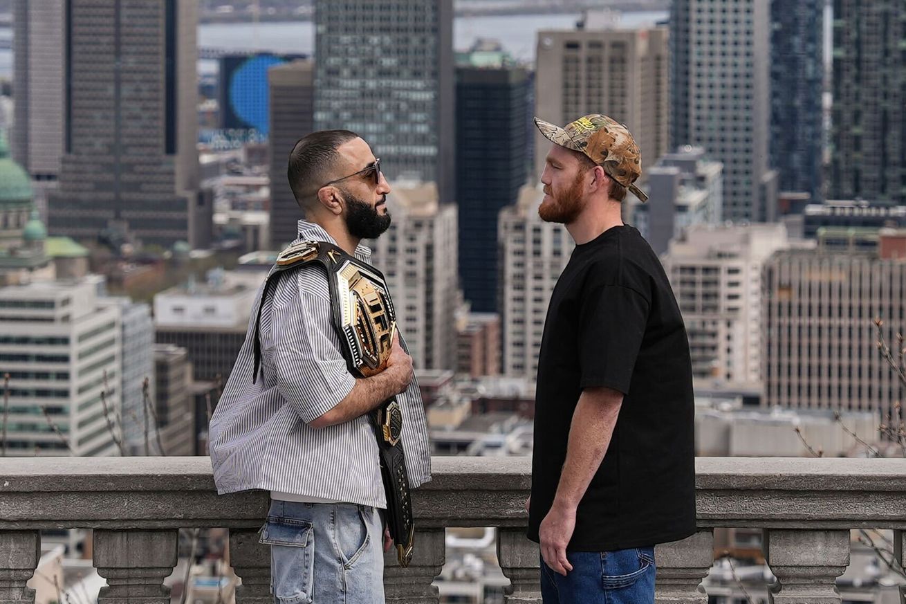 UFC 315 press conference video