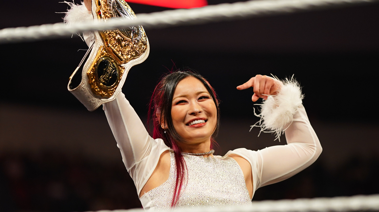 Women’s World Champ IYO SKY Challenges Rhea Ripley To Evolution Title Match On WWE Raw