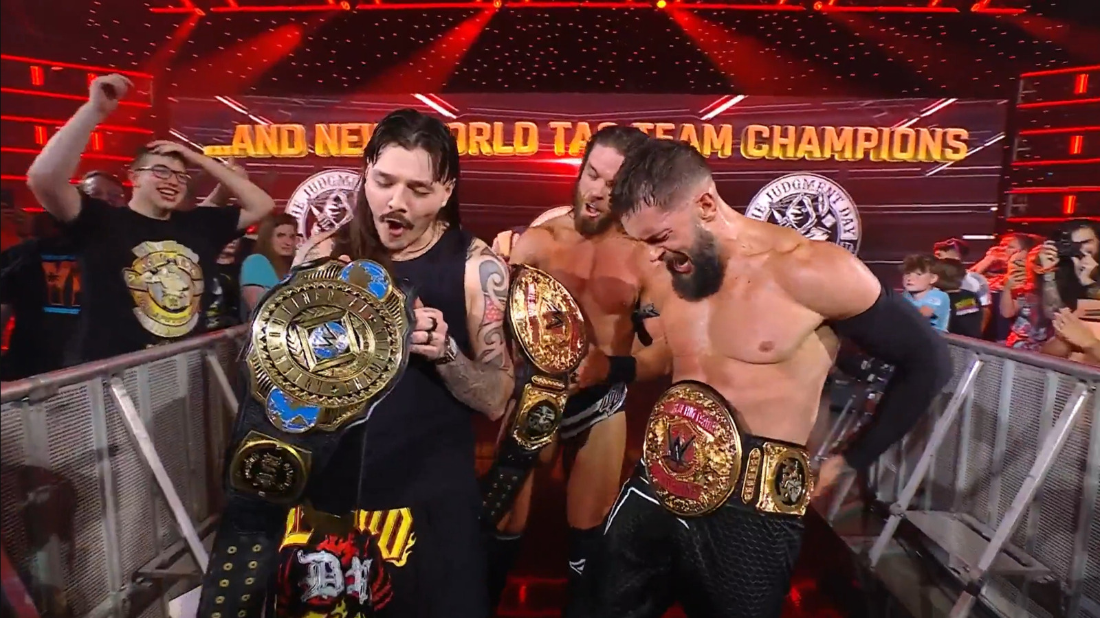 Finn Balor & JD McDonagh Beat New Day, Win WWE World Tag Belts To Huge Reaction On Raw