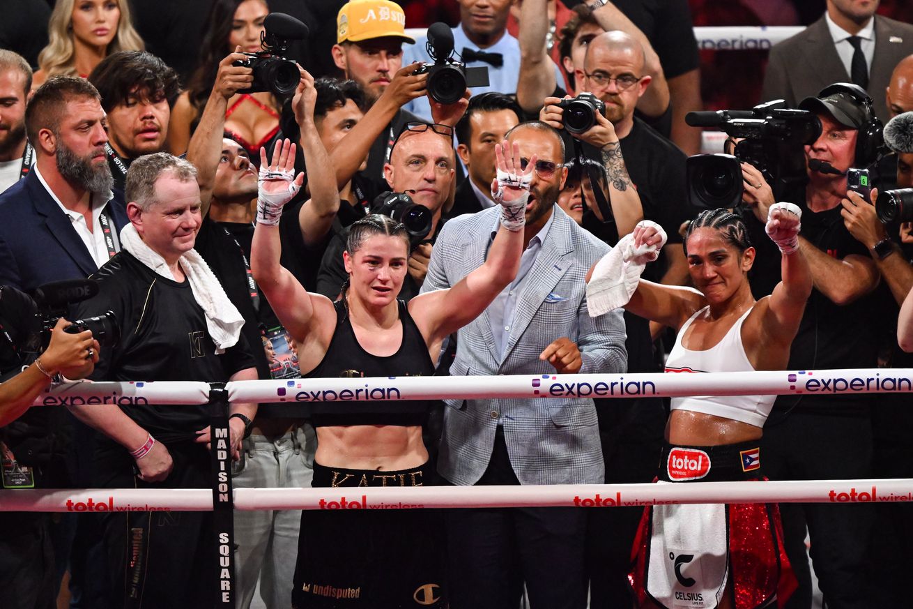 ‘Amanda Serrano got robbed live on Netflix’: Pros react to Katie Taylor’s majority decision win in trilogy bout