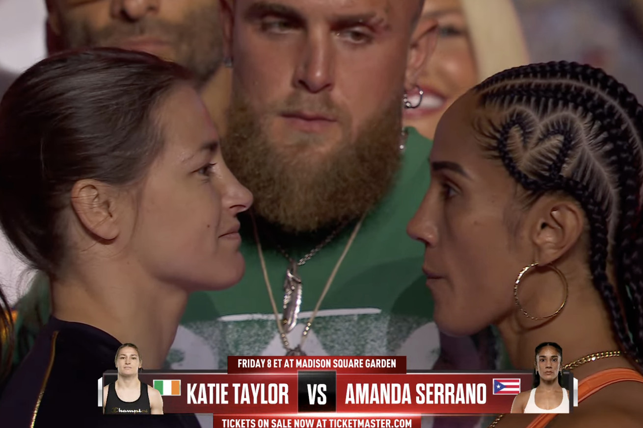“Third time is the charm’: Watch Katie Taylor and Amanda Serrano face off for the final time ahead of trilogy bout