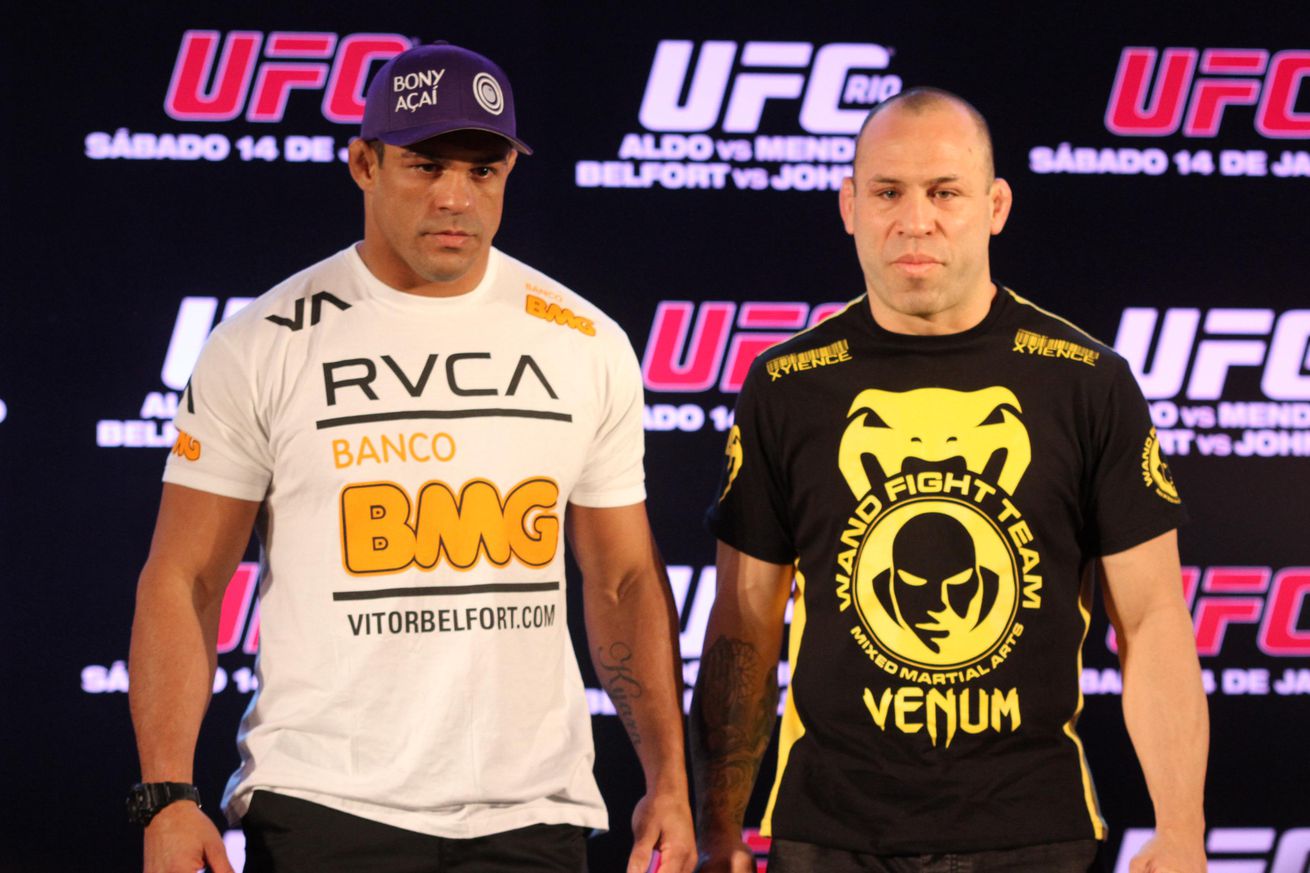 Vitor Belfort vs. Wanderlei Silva boxing match agreed for Spaten Fight Night 2 event
