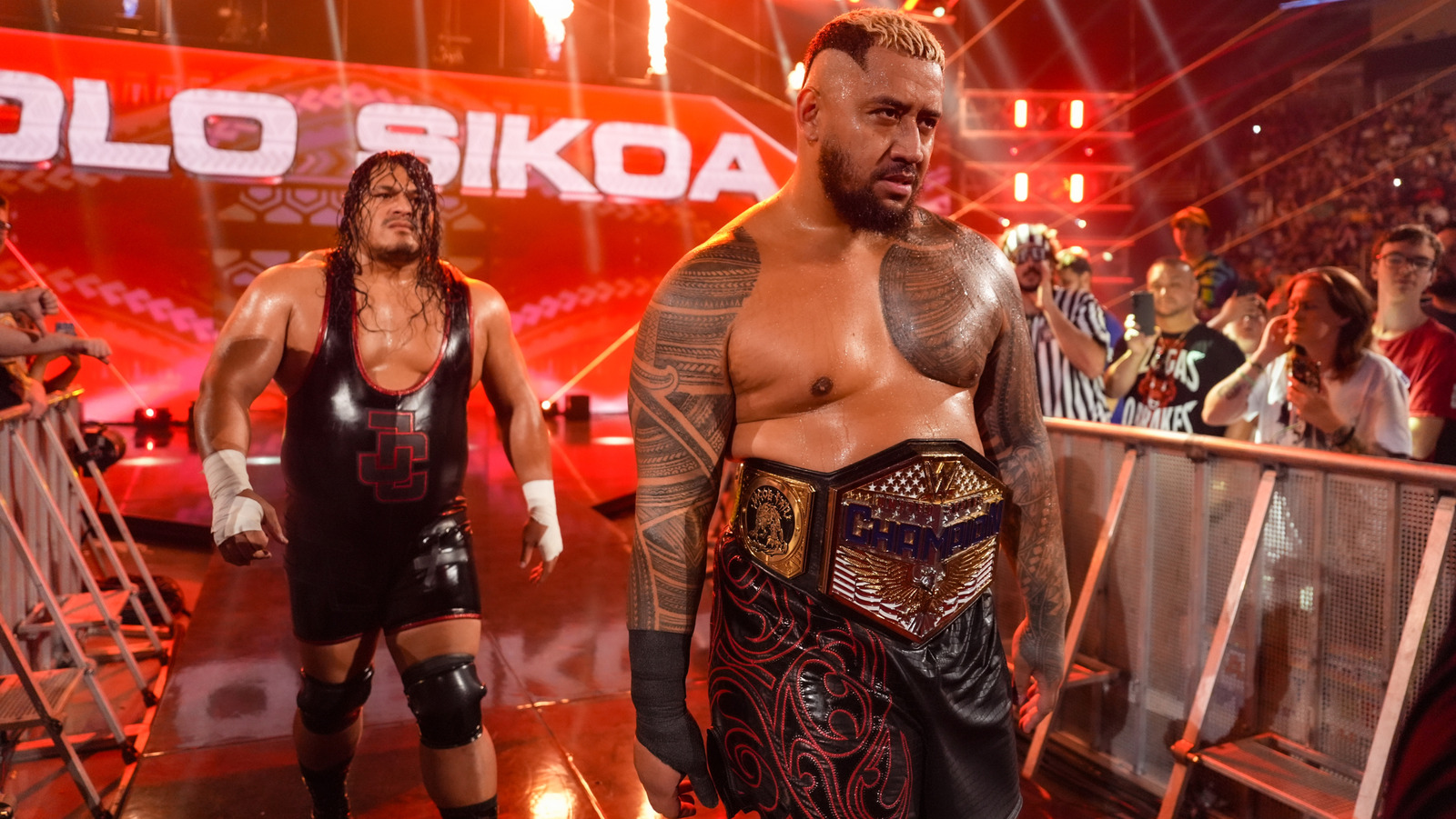 Jacob Fatu Confronts Solo Sikoa After First WWE Men’s US Title Defense At SNME