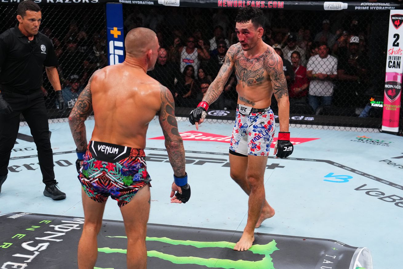 Max Holloway says ‘stupid injury’ suffered in UFC 318 win over Dustin Poirier likely keeps him out until 2026