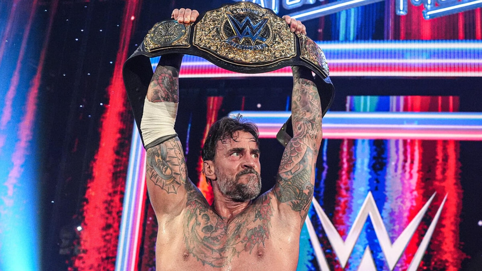 WWE’s CM Punk Calls World Heavyweight Championship ‘An Unexpected Treat’