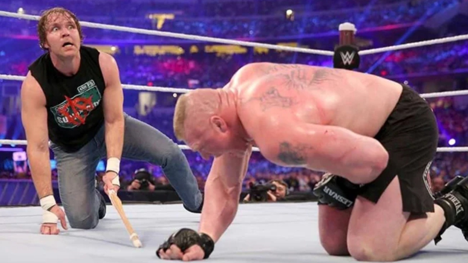 Brock Lesnar And Jon Moxley’s Heat Traces Back To This Infamous Match