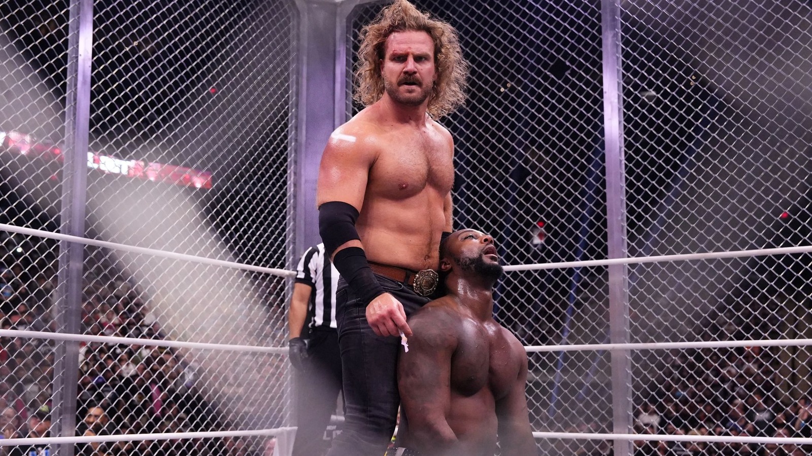 Swerve Strickland Looks Back On AEW Syringe Spot