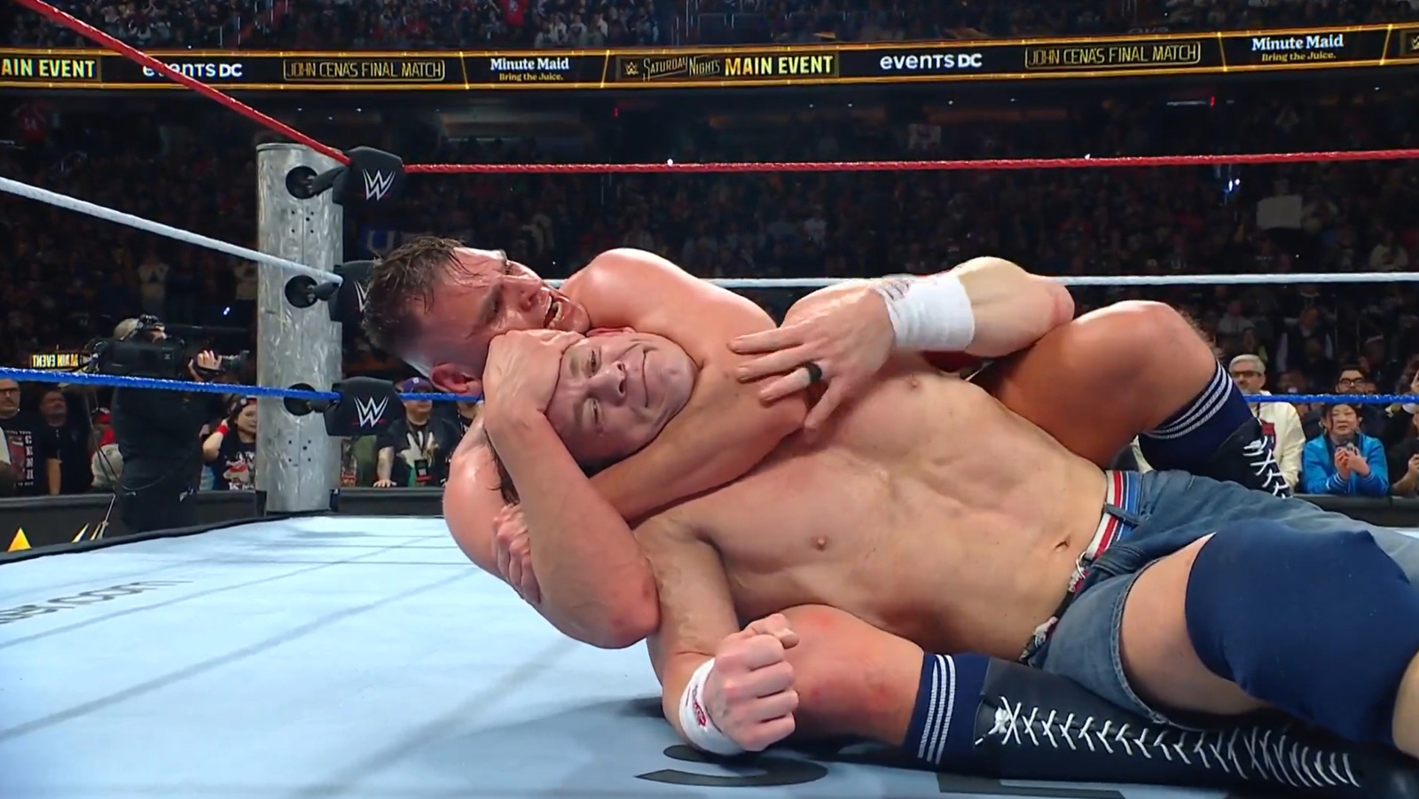 John Cena Taps Out, Loses Final Career Match To GUNTHER In WWE SNME Main Event