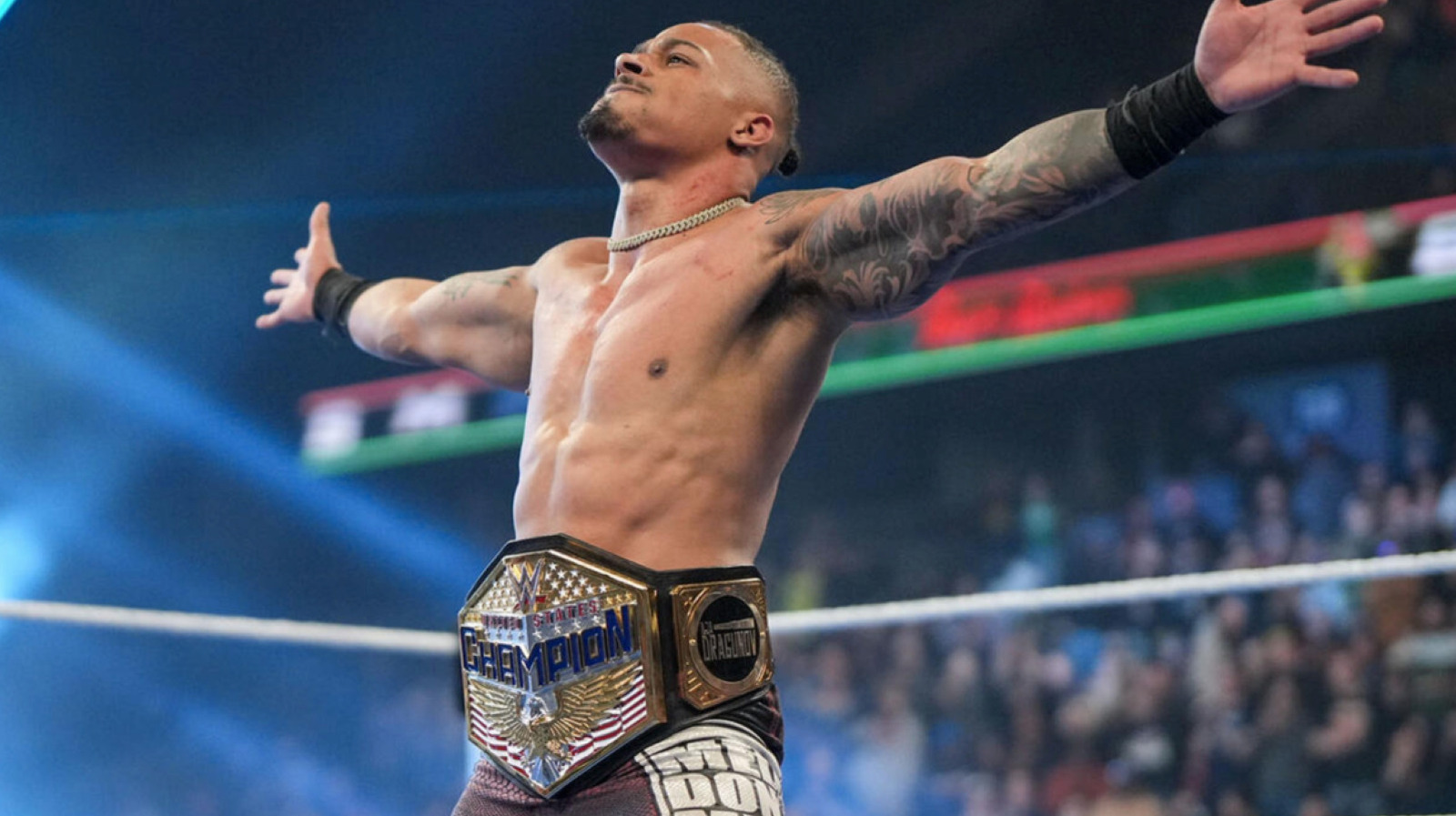 Carmelo Hayes Wins First WWE Men’s US Title Defense Vs. Johnny Gargano On SmackDown