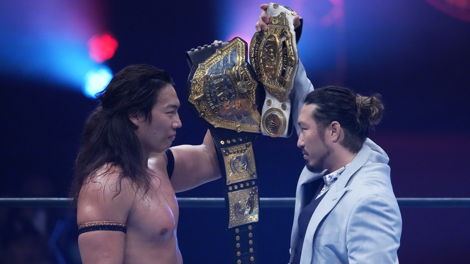 NJPW’s Yota Tsuji Submits AEW’s Konosuke Takeshita To Win World Title At Wrestle Kingdom 20