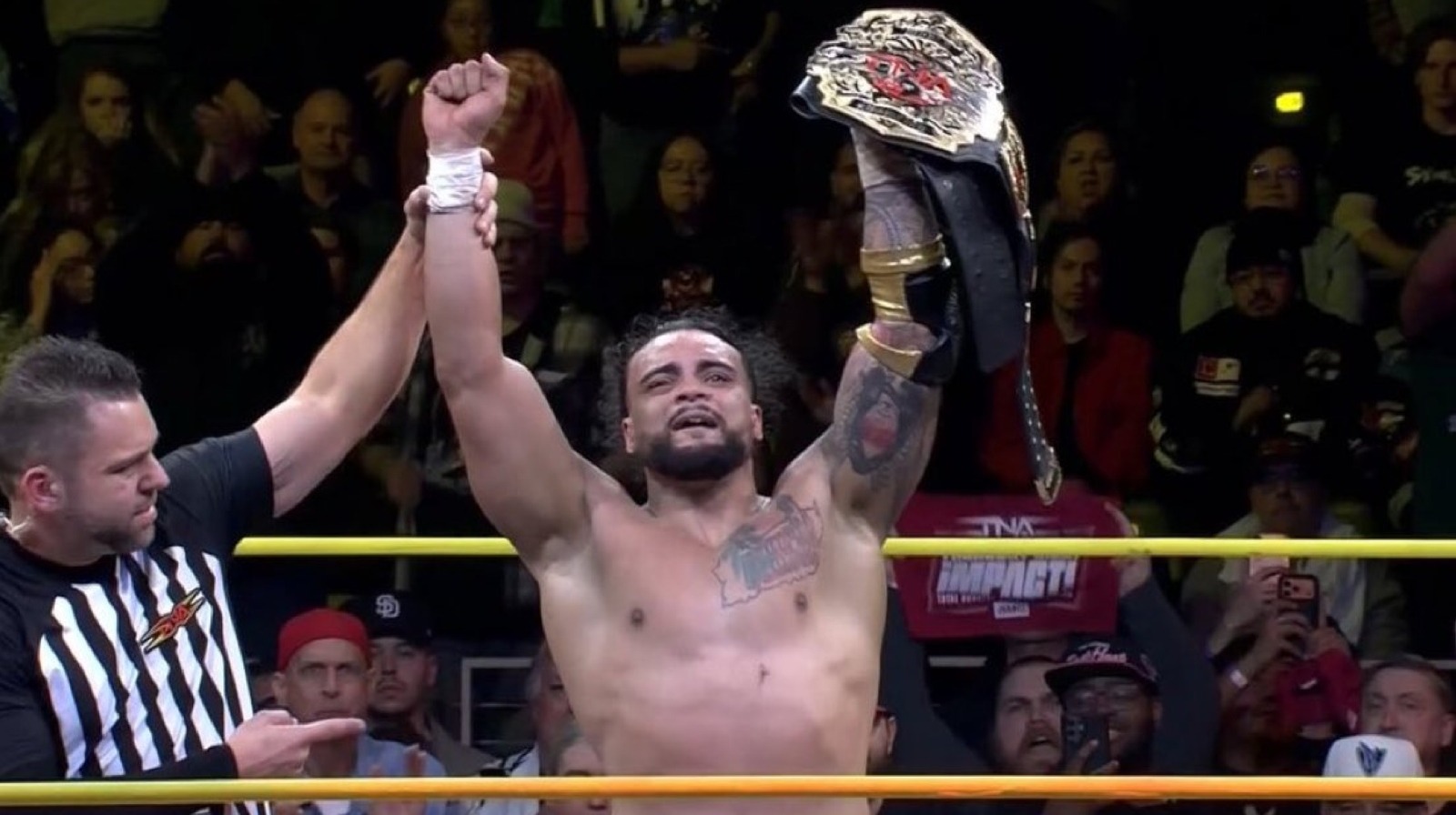 Mike Santana Regains TNA World Championship To Close Out Impact’s AMC Premiere