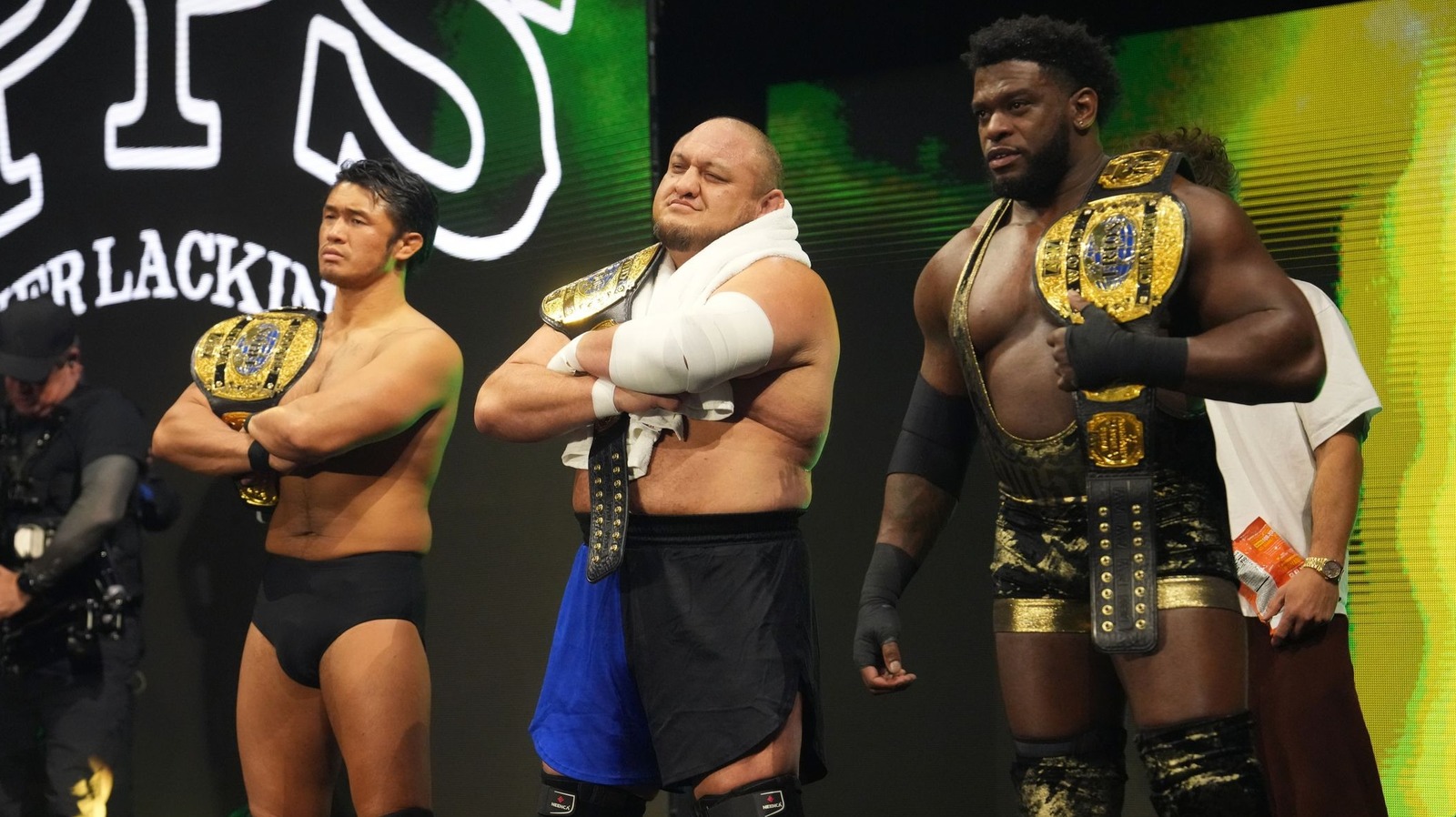The Opps Lose AEW Trios Titles, Following Powerhouse Hobbs Departure