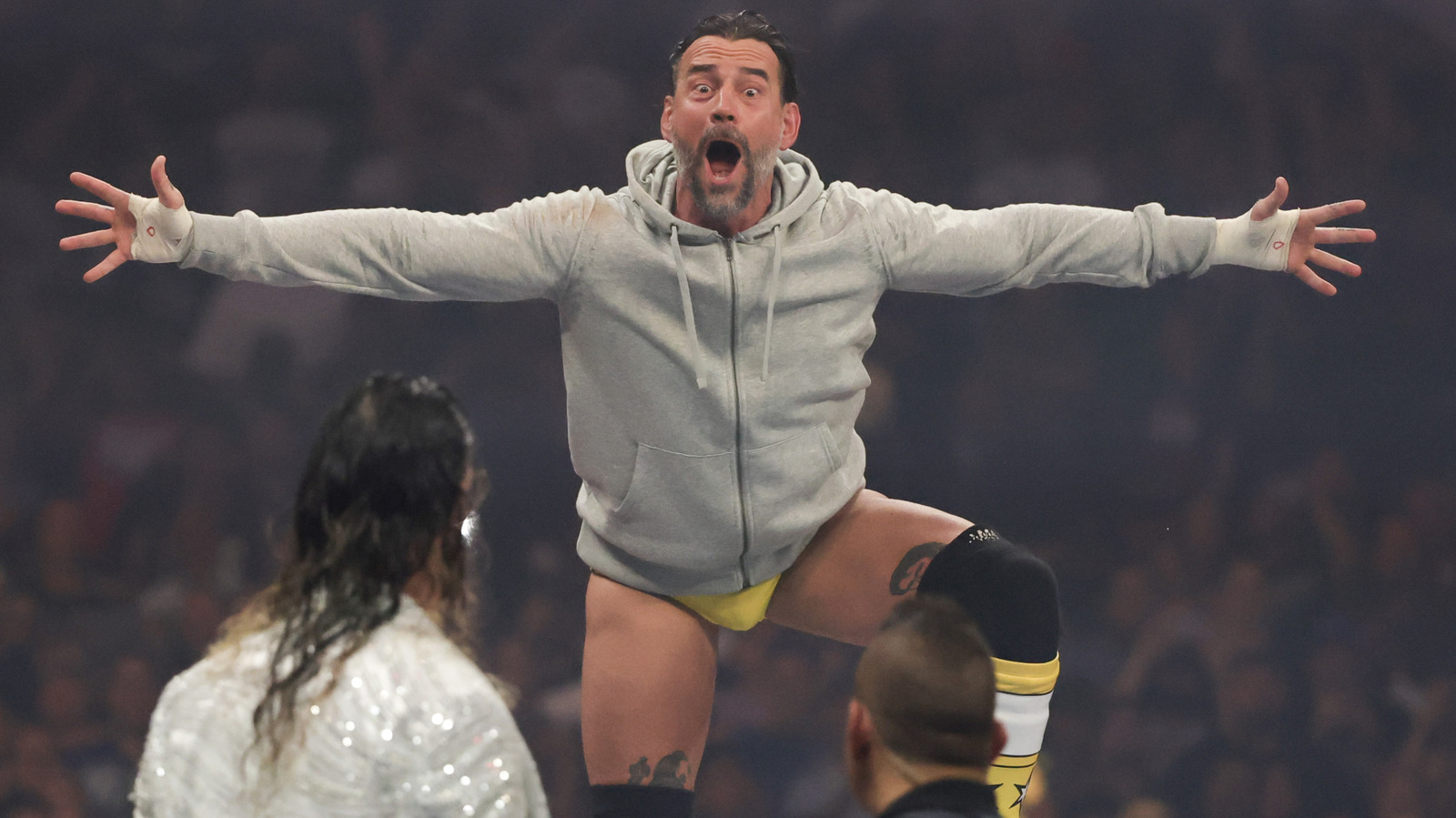 CM Punk Spoke With 2 WWE Hall Of Famers Moments Before WrestleMania 41 Main Event