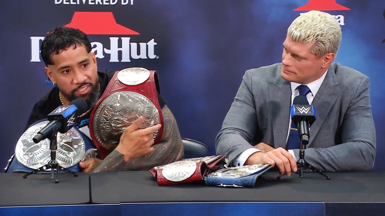 Jey Uso & Cody Rhodes Look Back On Boozy WWE Press Conference: ‘I Thought I Was Fine’