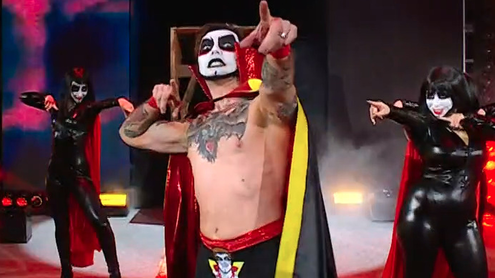 Triple H Gives In To Danhausen’s Raw Demand For ‘Pointing Photo’ Following WWE Debut