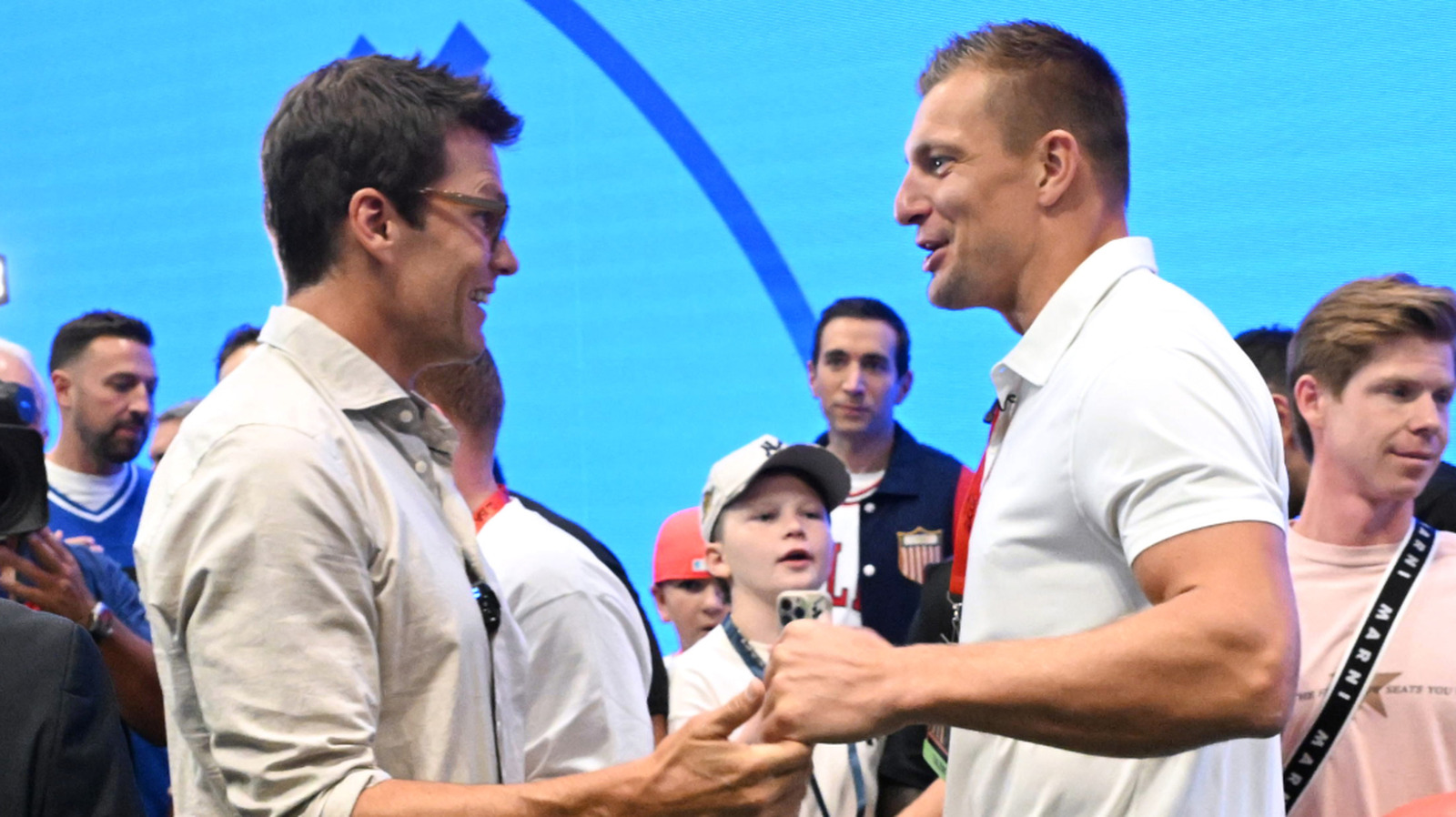 Tom Brady & Rob Gronkowski Continue To Tease Confrontation With WWE’s Logan Paul