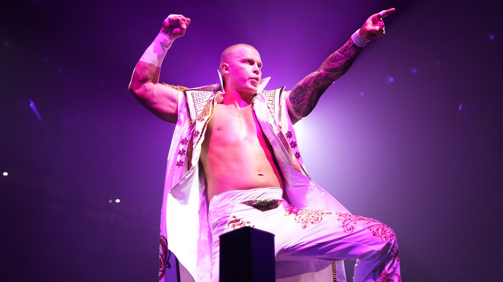 Kyle Fletcher Retains AEW TNT Title With Help From The Rainmaker