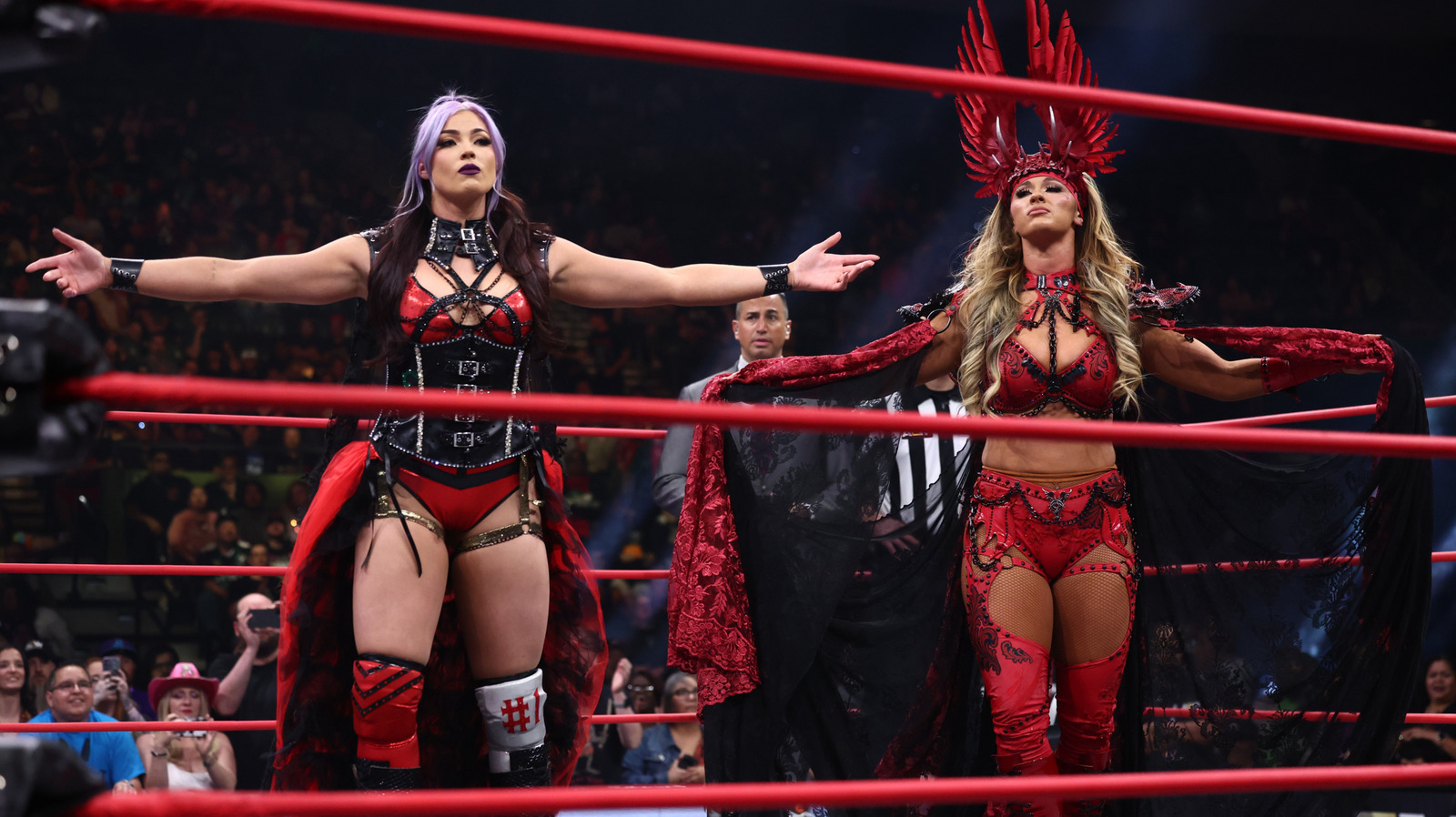 Megan Bayne & Lena Kross Unseat Babes Of Wrath As Tag Champs At AEW Revolution