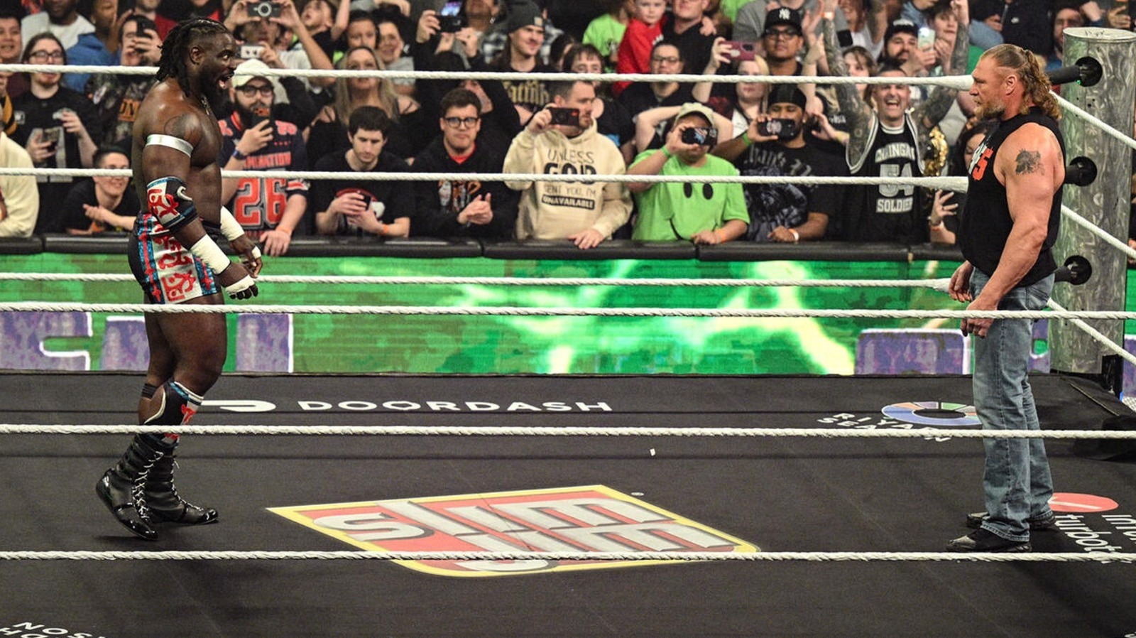 Ex-WWE Star Says He’s ‘Very Confident’ Oba Femi Will Beat Brock Lesnar At WrestleMania