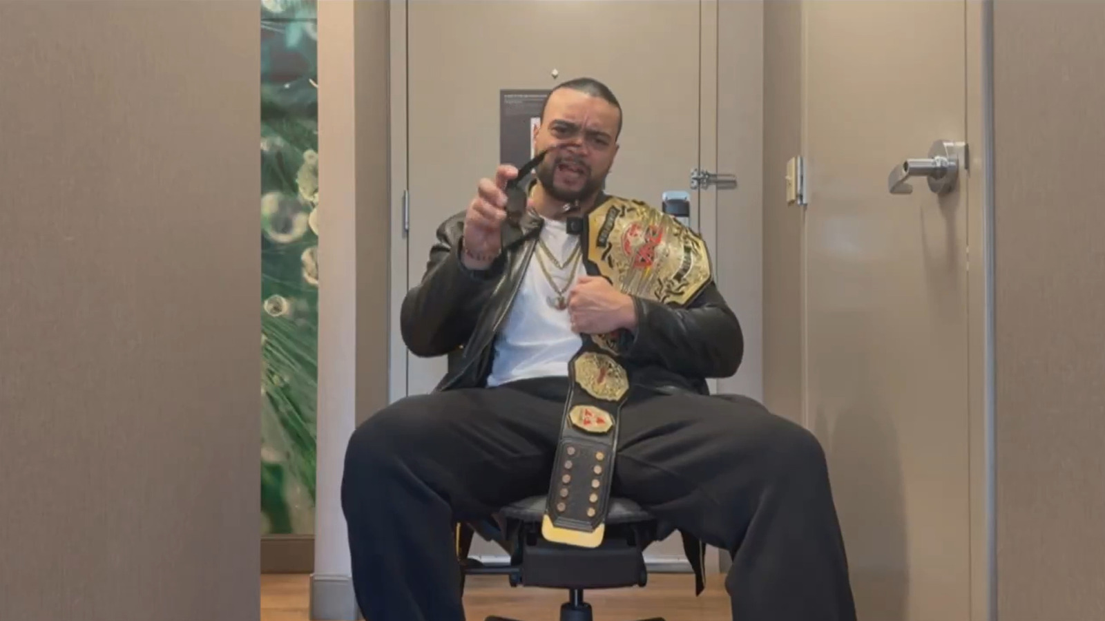 TNA World Champion Santana Providing Back Up At WWE NXT NYC Show