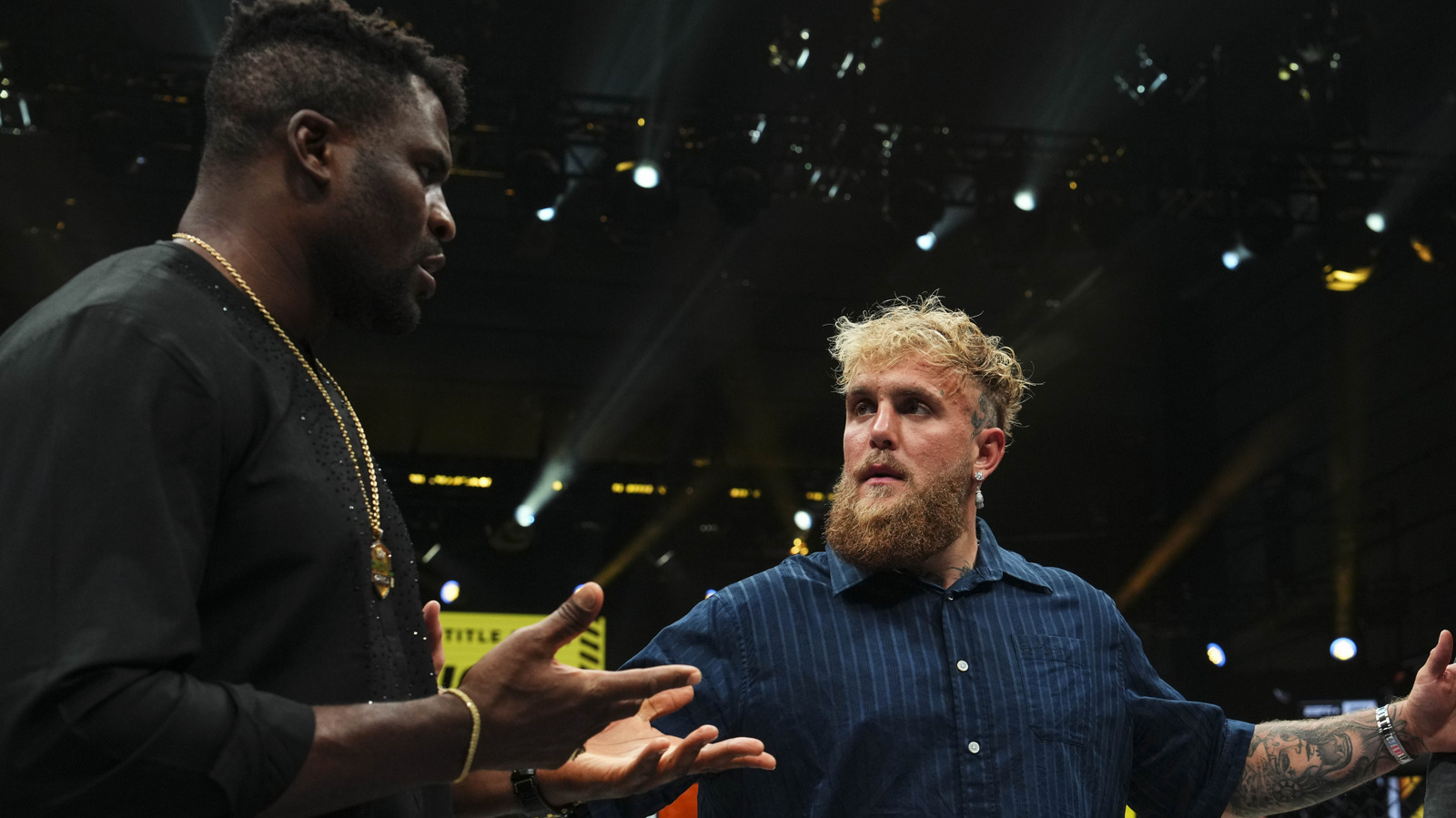Francis Ngannou Open To Fighting Jake Paul After MVP Netflix Card