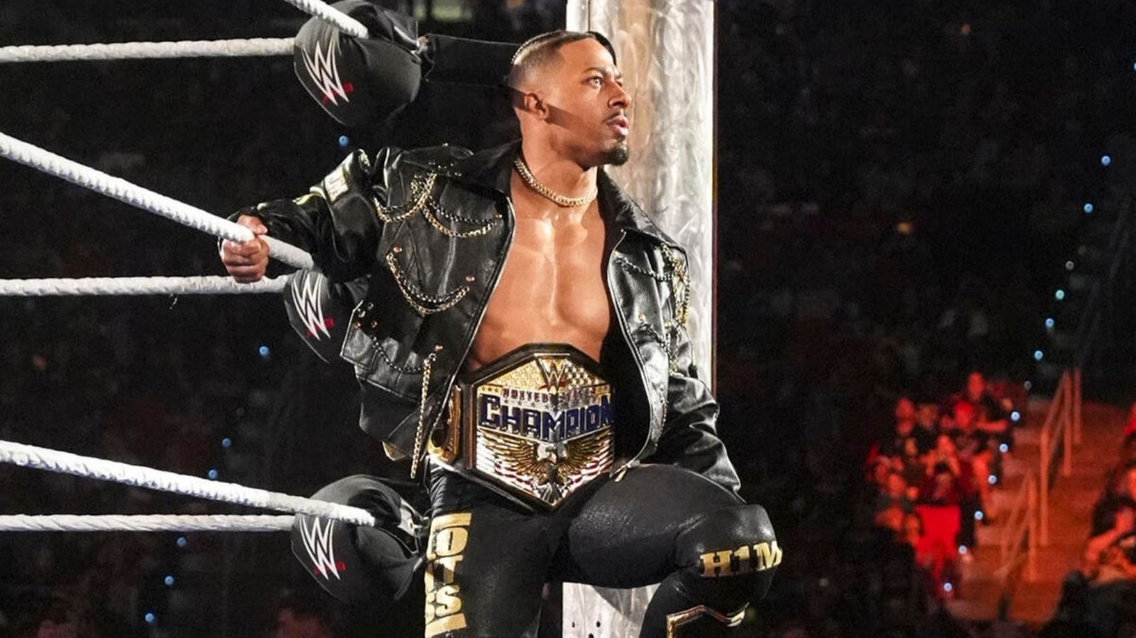 WWE United States Champion Carmelo Hayes Dethroned In Open Challenge, Following Trick Williams Interference