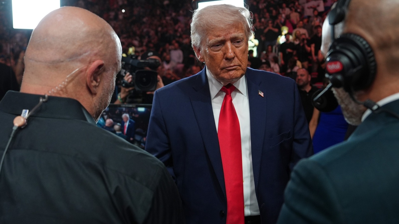 President Trump Has Tense Moment With UFC’s Joe Rogan After Iran War, Epstein Remarks