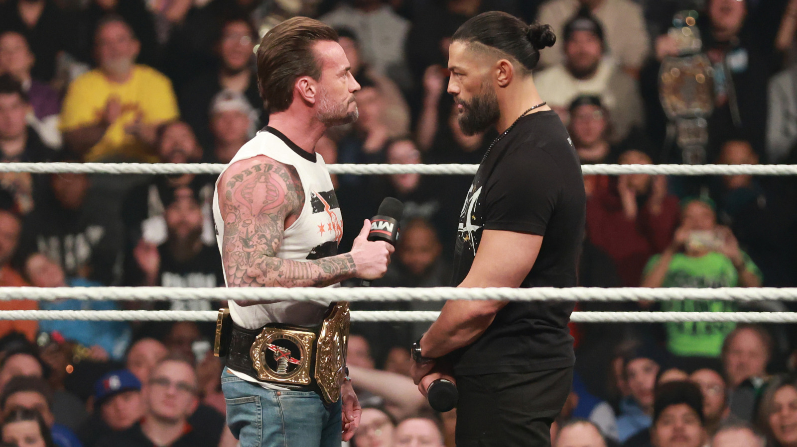 WWE’s Roman Reigns Responds To CM Punk: ‘Keep My F***ing Name Out Your Mouth’