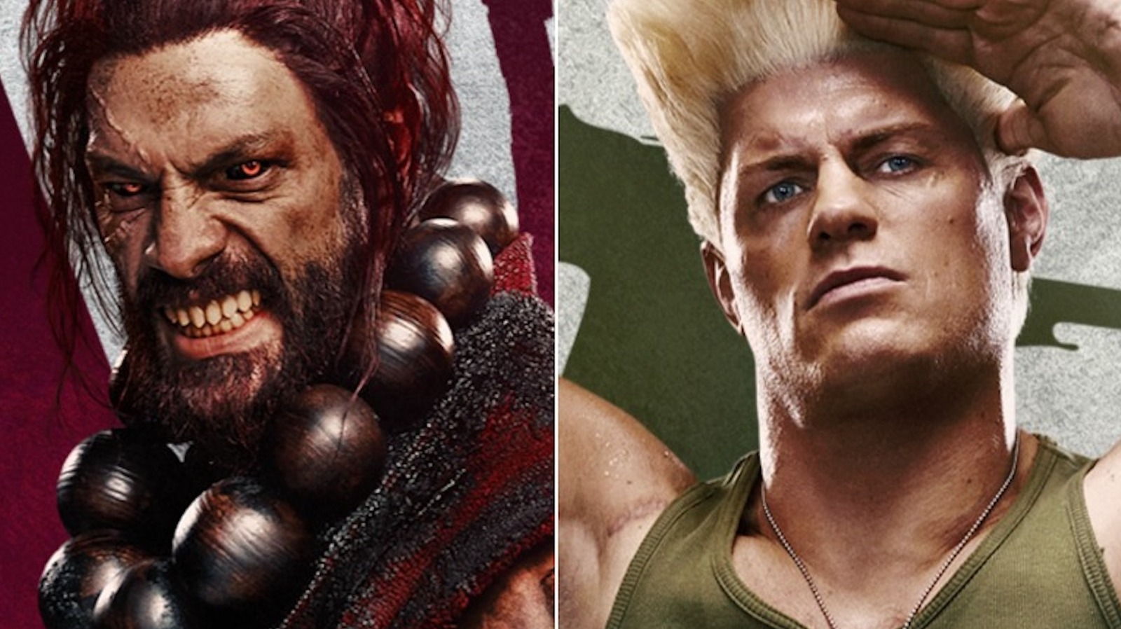 Street Fighter Movie Character Posters Drop, With WWE’s Cody Rhodes & Roman Reigns