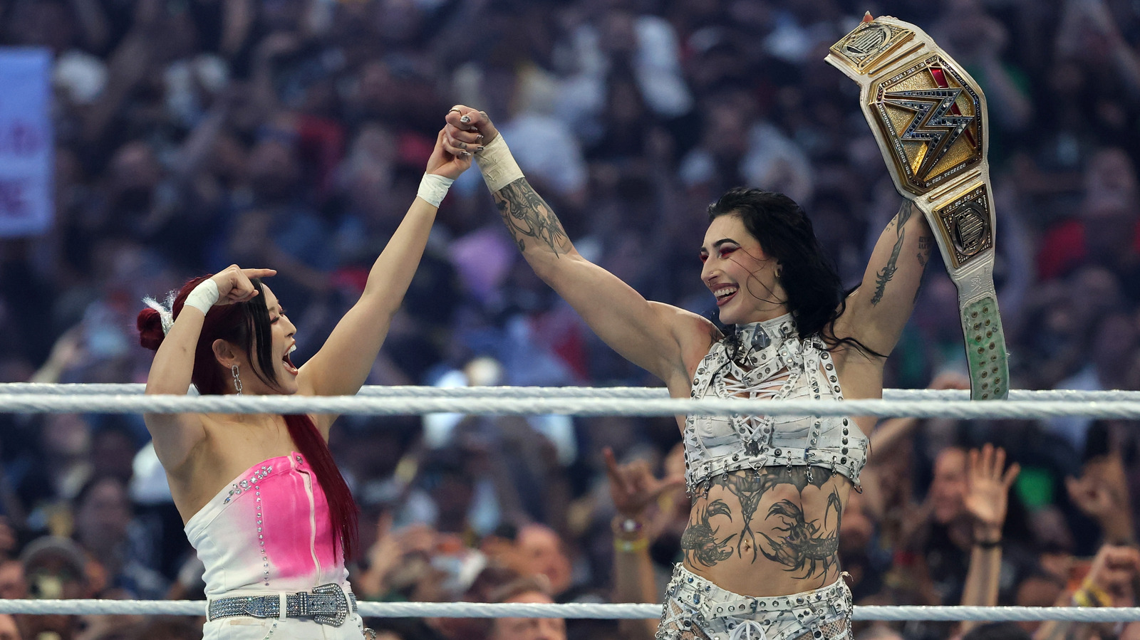 Rhea Ripley Conquers Jade Cargill, Wins WWE Women’s Title At WrestleMania 42