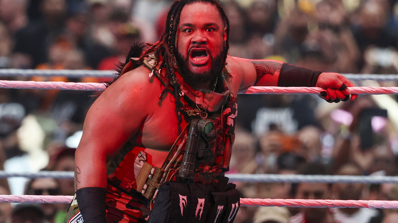 Jacob Fatu Challenges Roman Reigns To World Heavyweight Title Match At WWE Backlash