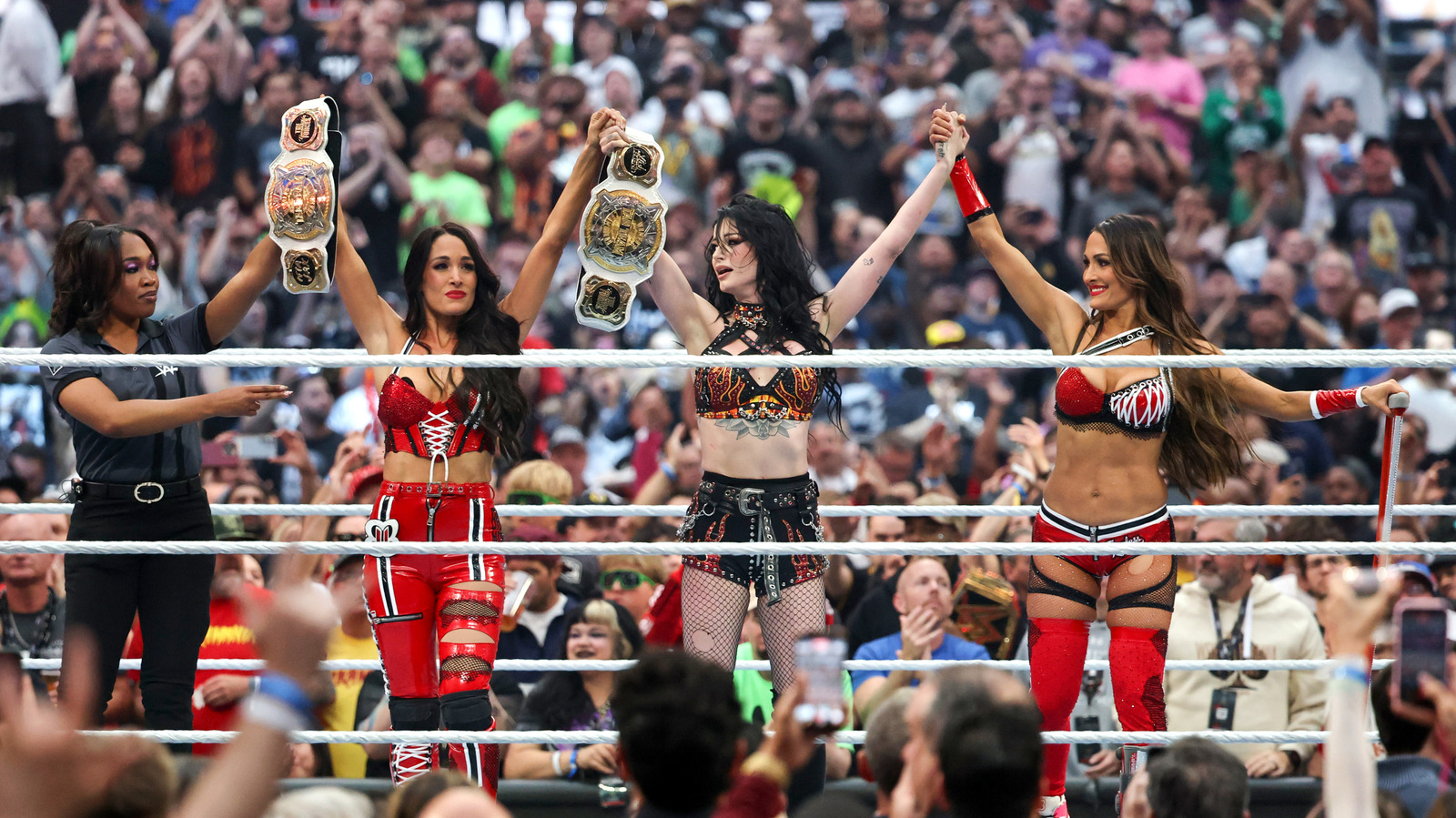 Breaking Down The Belts: Paige And Brie Bella’s WWE Women’s Tag Team Championship
