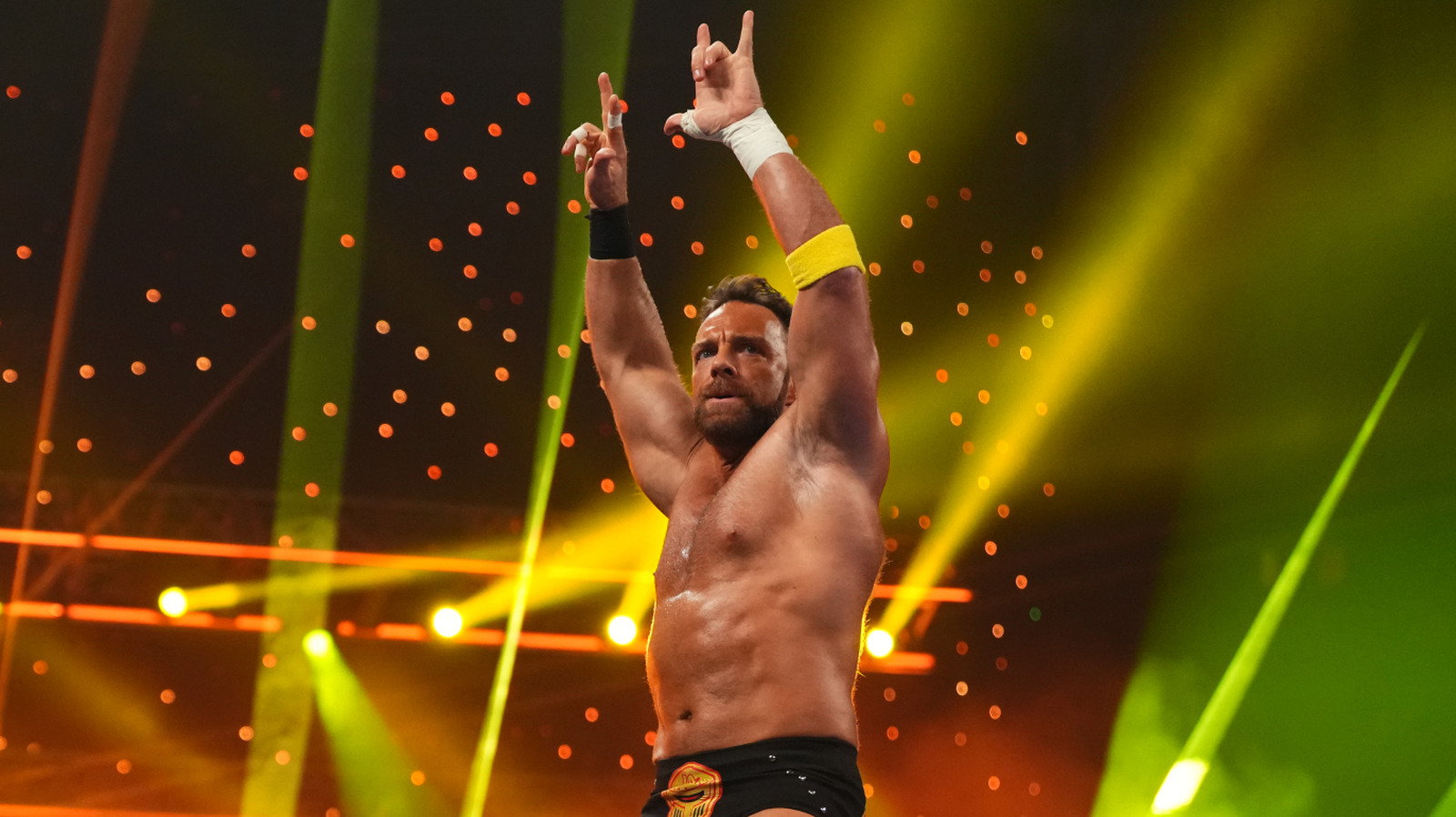 WWE’s LA Knight Says He Received No Backlash From Posing With Anti-Jey Uso Sign