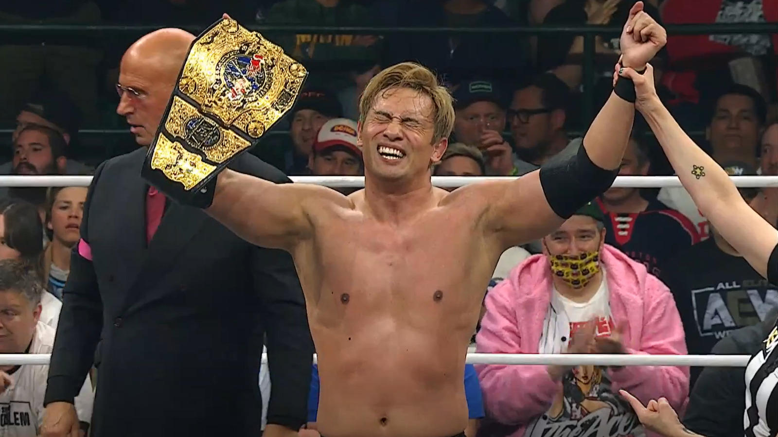 AEW International Champion Kazuchika Okada Overcomes Ace Austin