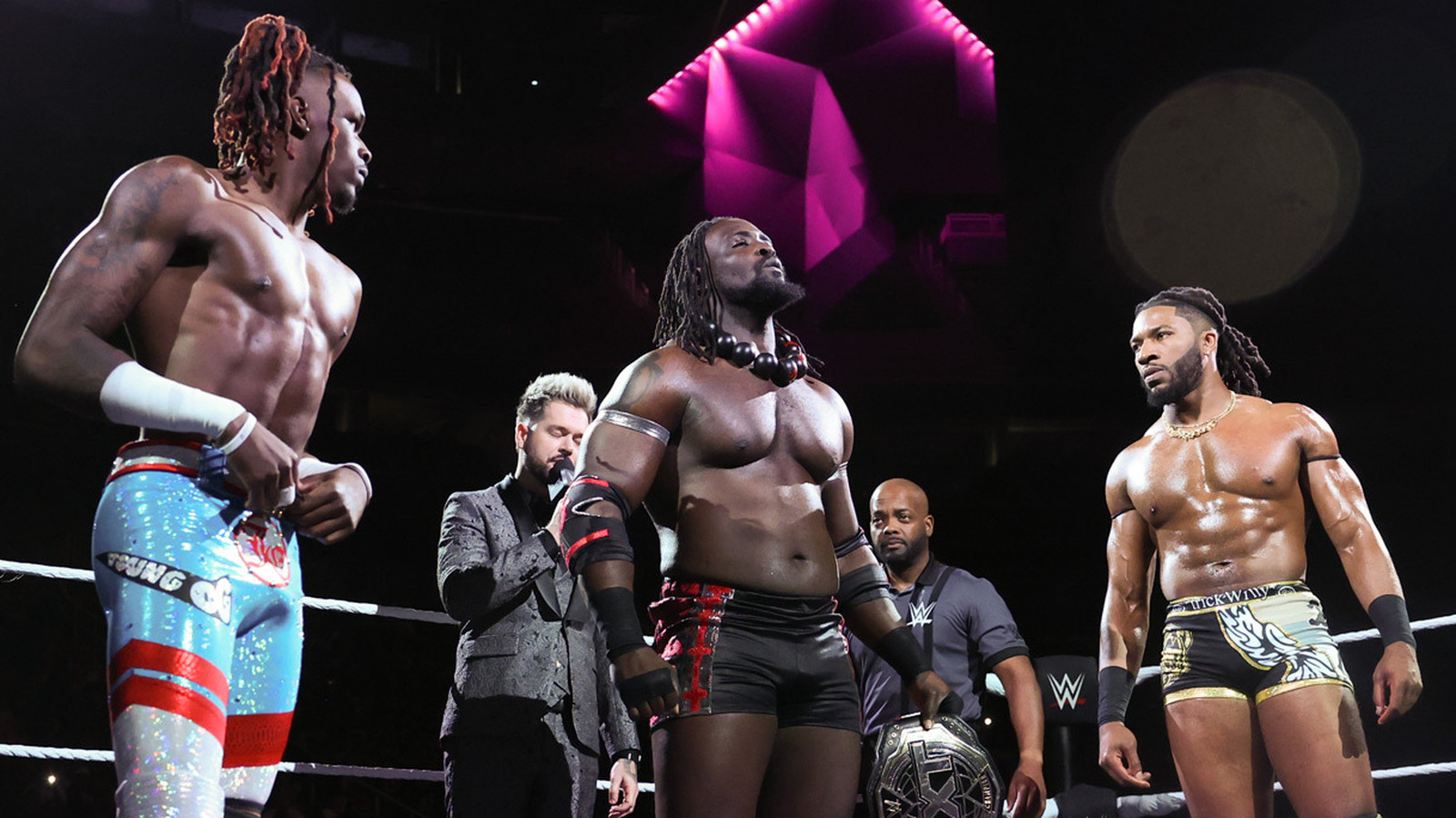 WWE Star Trick Williams Acknowledges Rivalry With Oba Femi & Je’Von Evans