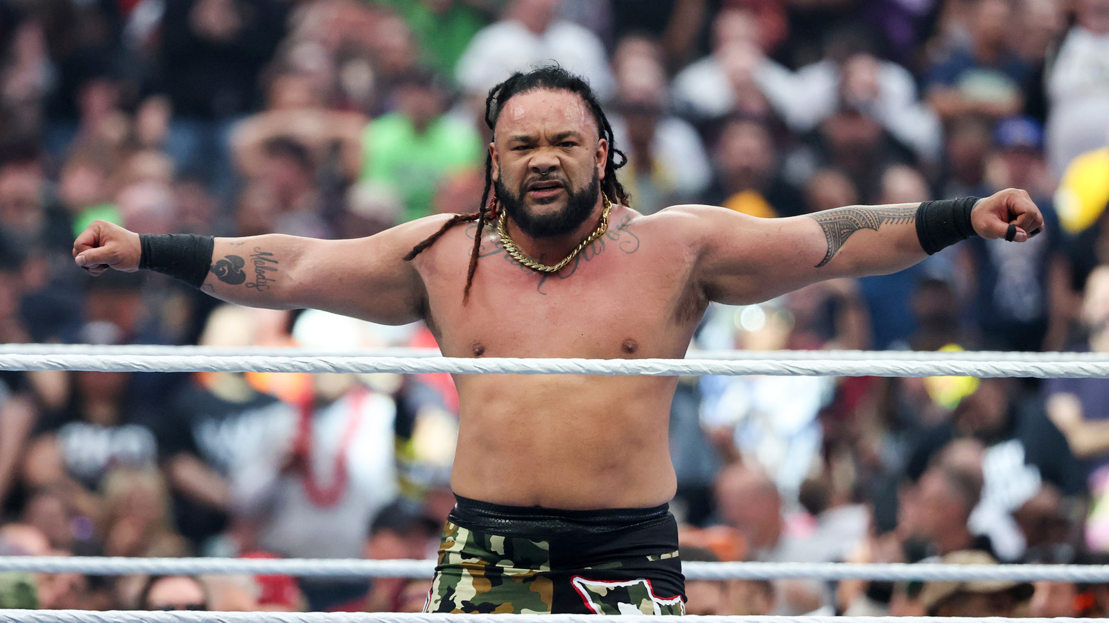Jacob Fatu Chokes Out Roman Reigns After Controversial Loss At WWE Backlash 2026