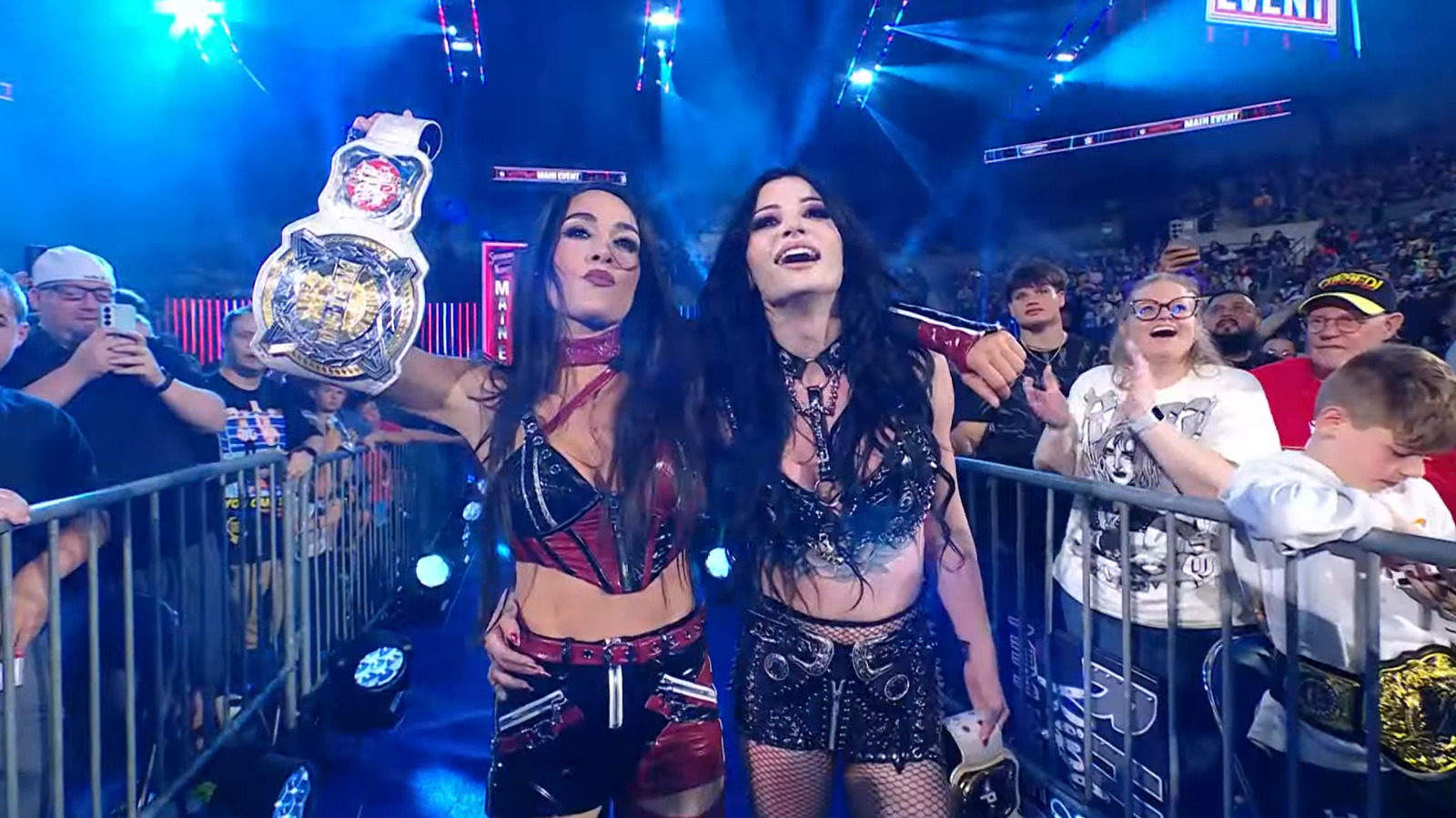 Paige & Brie Bella Hang On To Women’s Tag Titles Following WWE SNME