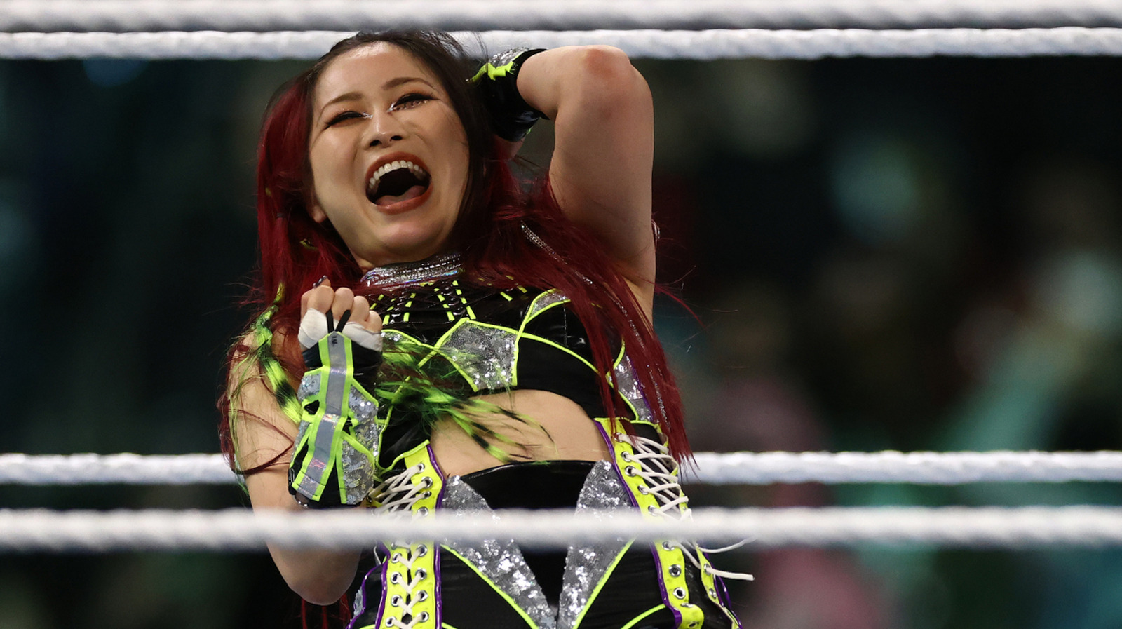 IYO SKY Advances In WWE QOTR Match