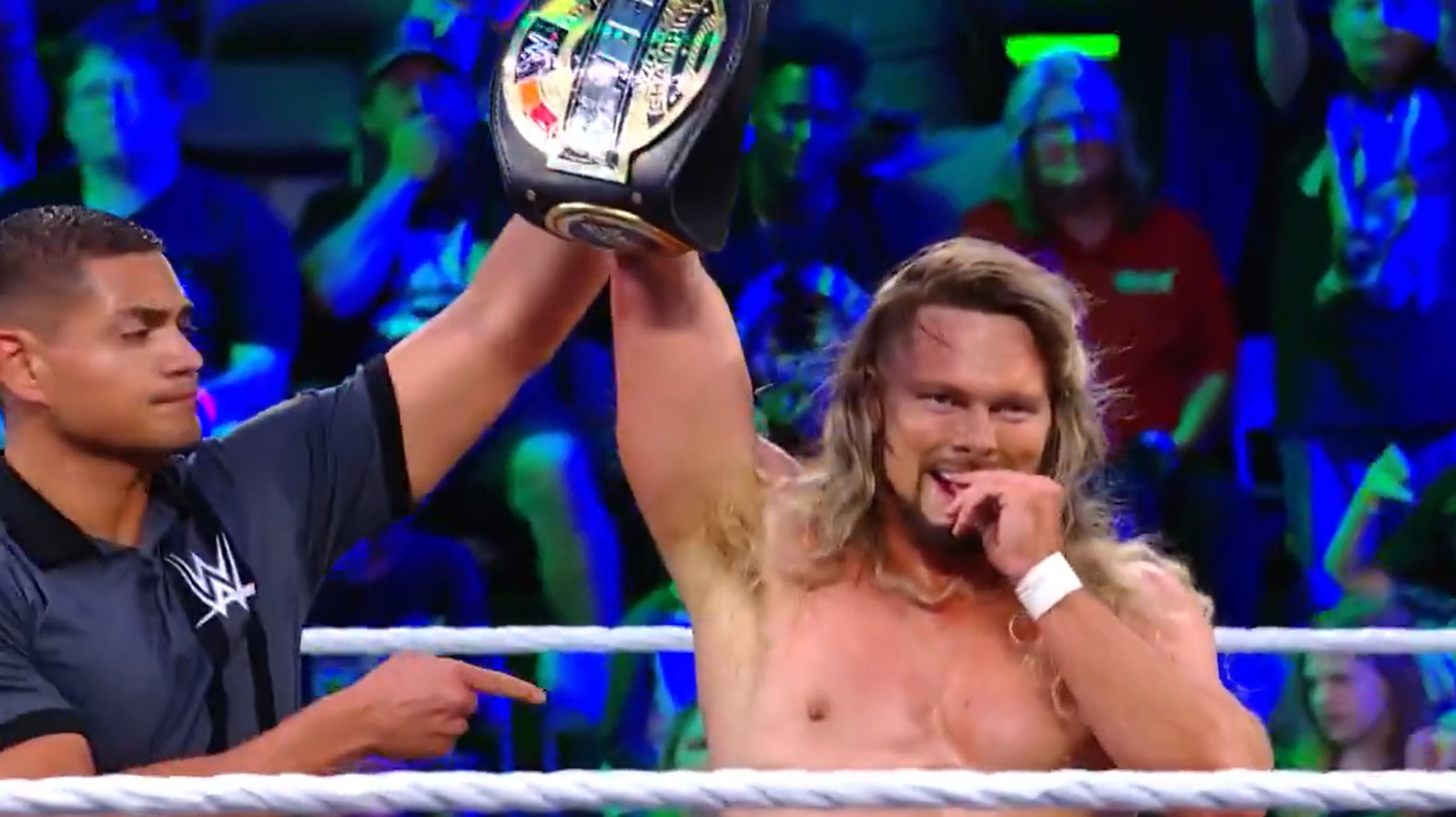 Lexis King Defends Men’s WWE Speed Title Against NXT Newcomer