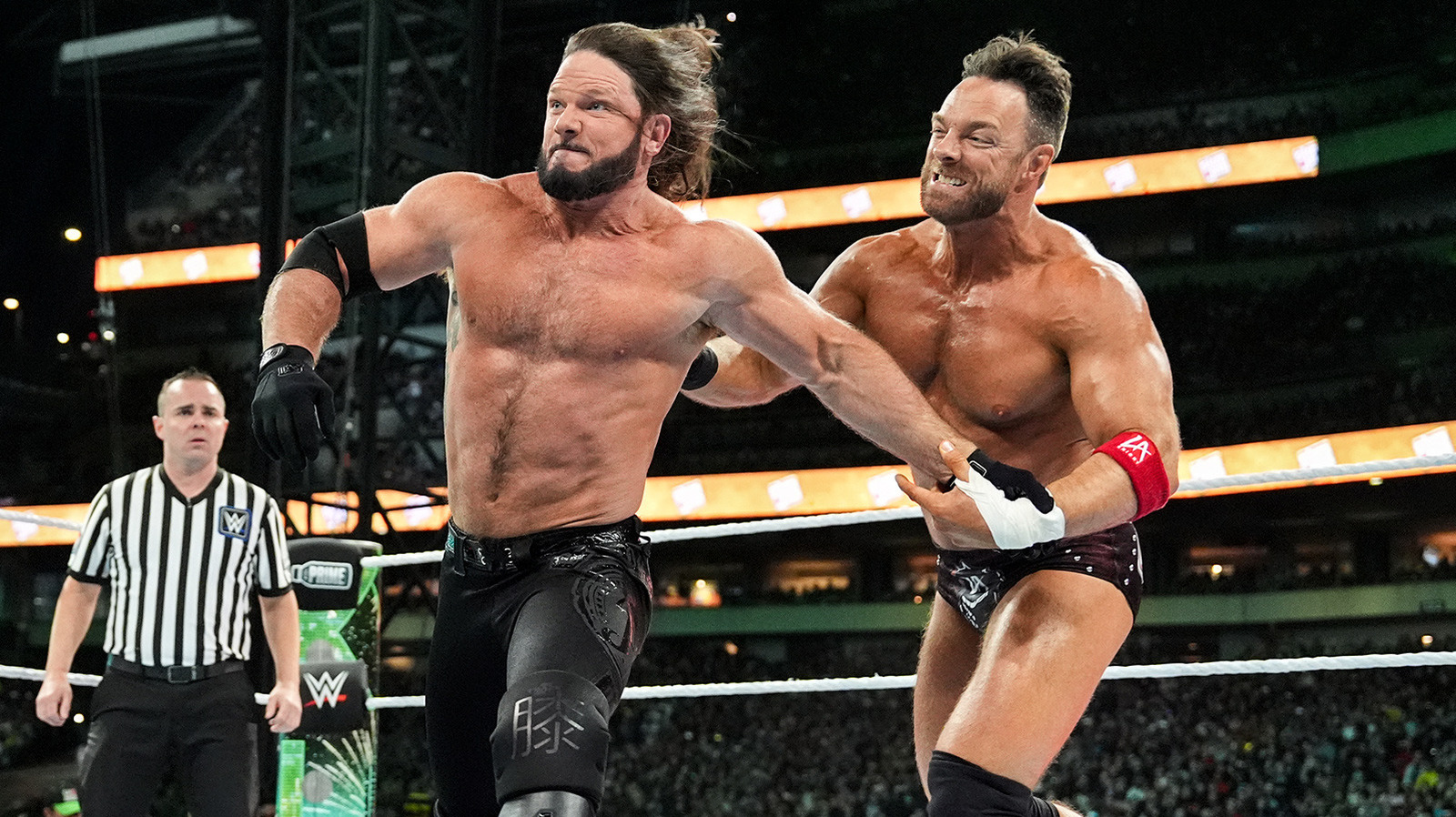 AJ Styles Says LA Knight Brawl Ahead Of WWE WrestleMania 40 Wasn’t Supposed To Happen