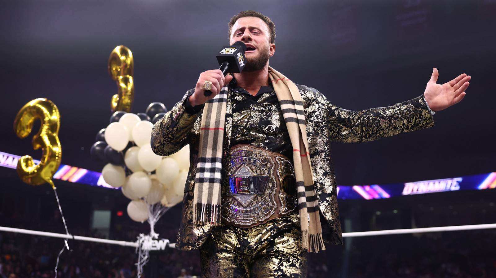 AEW World Champion MJF Provides Update On Knee Injury