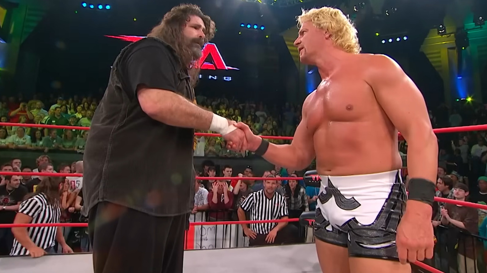 Jeff Jarrett Comments On Possibility Of Mick Foley Wrestling For AEW