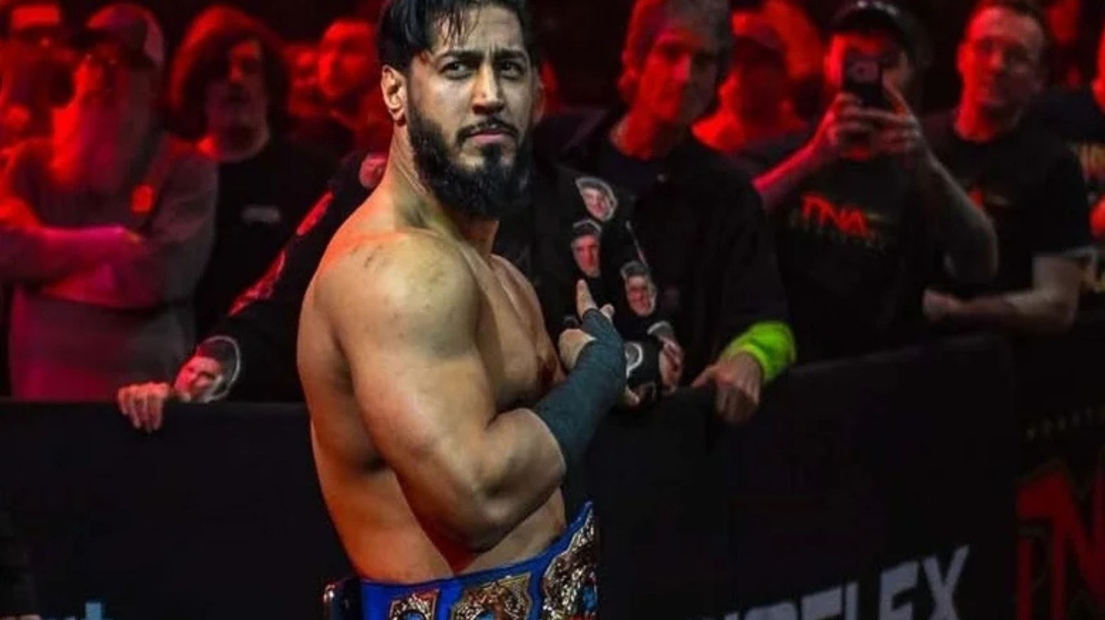 Mustafa Ali Bests Mystery Opponents To Retain TNA International Title