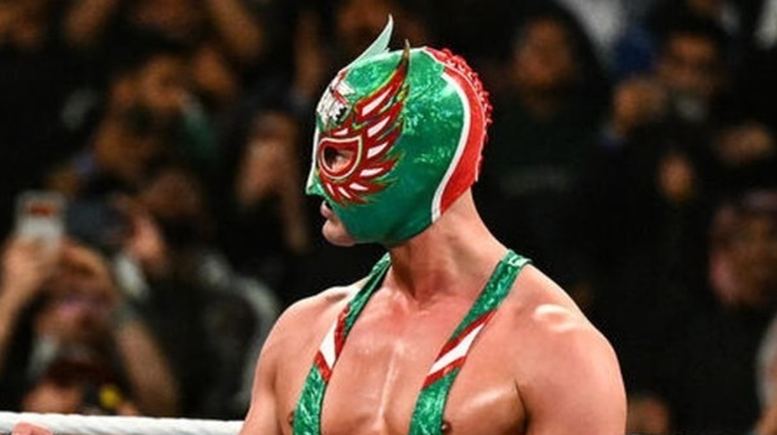 WWE’s El Grande Americano Sat Front Row At World Cup Match Between Mexico & England