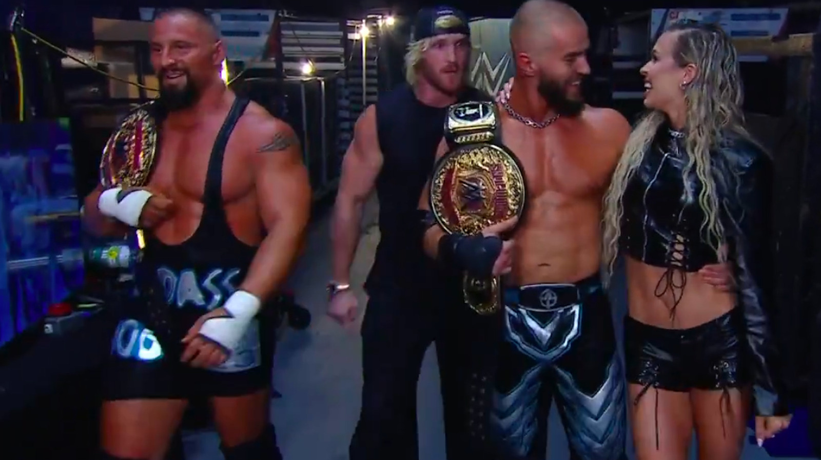 The Vision Win Back WWE Tag Titles On Raw With Help From Maxxine Dupri