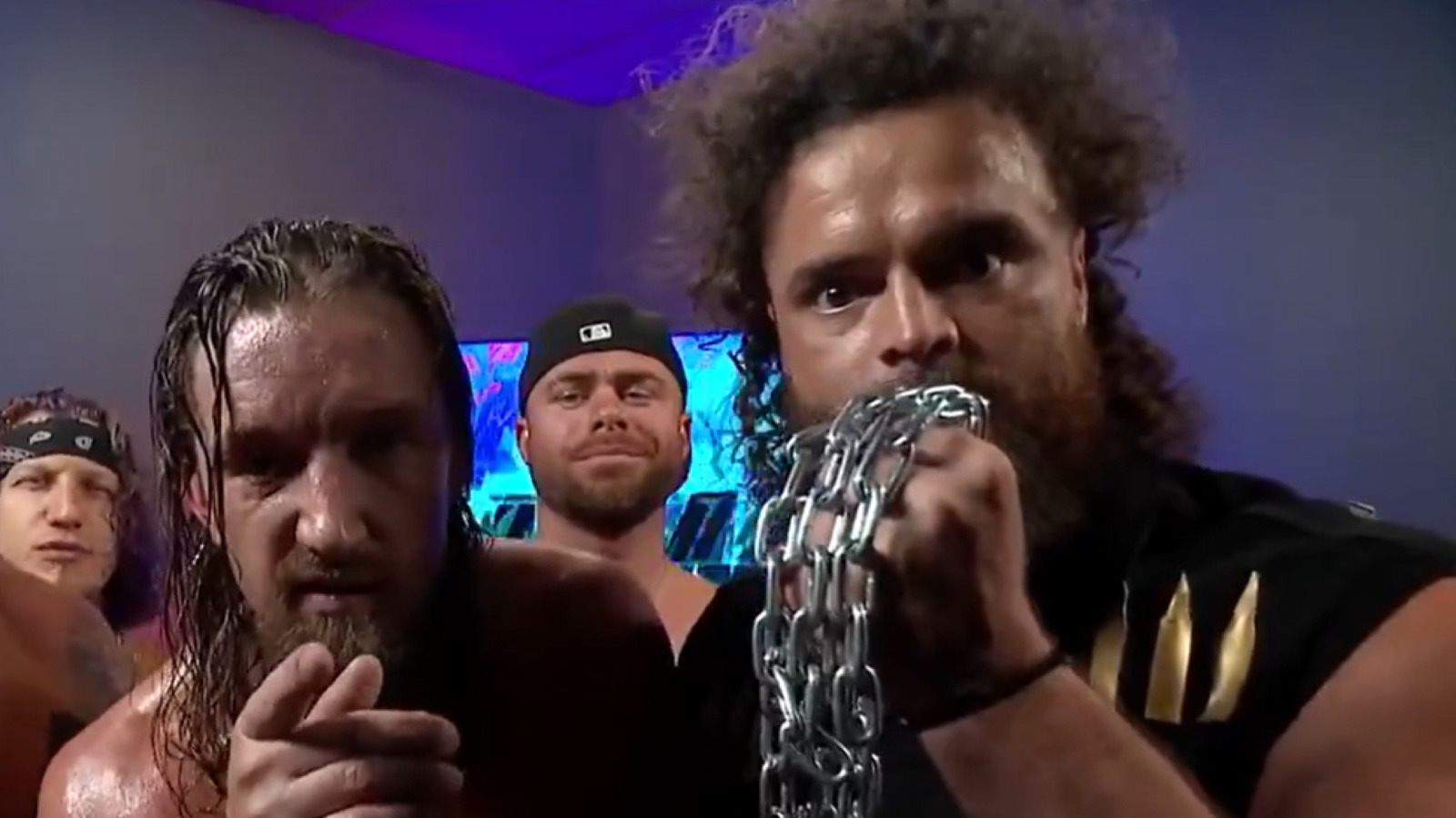 Bang Bang Gang Make Double Chain Challenge For AEW Redemption
